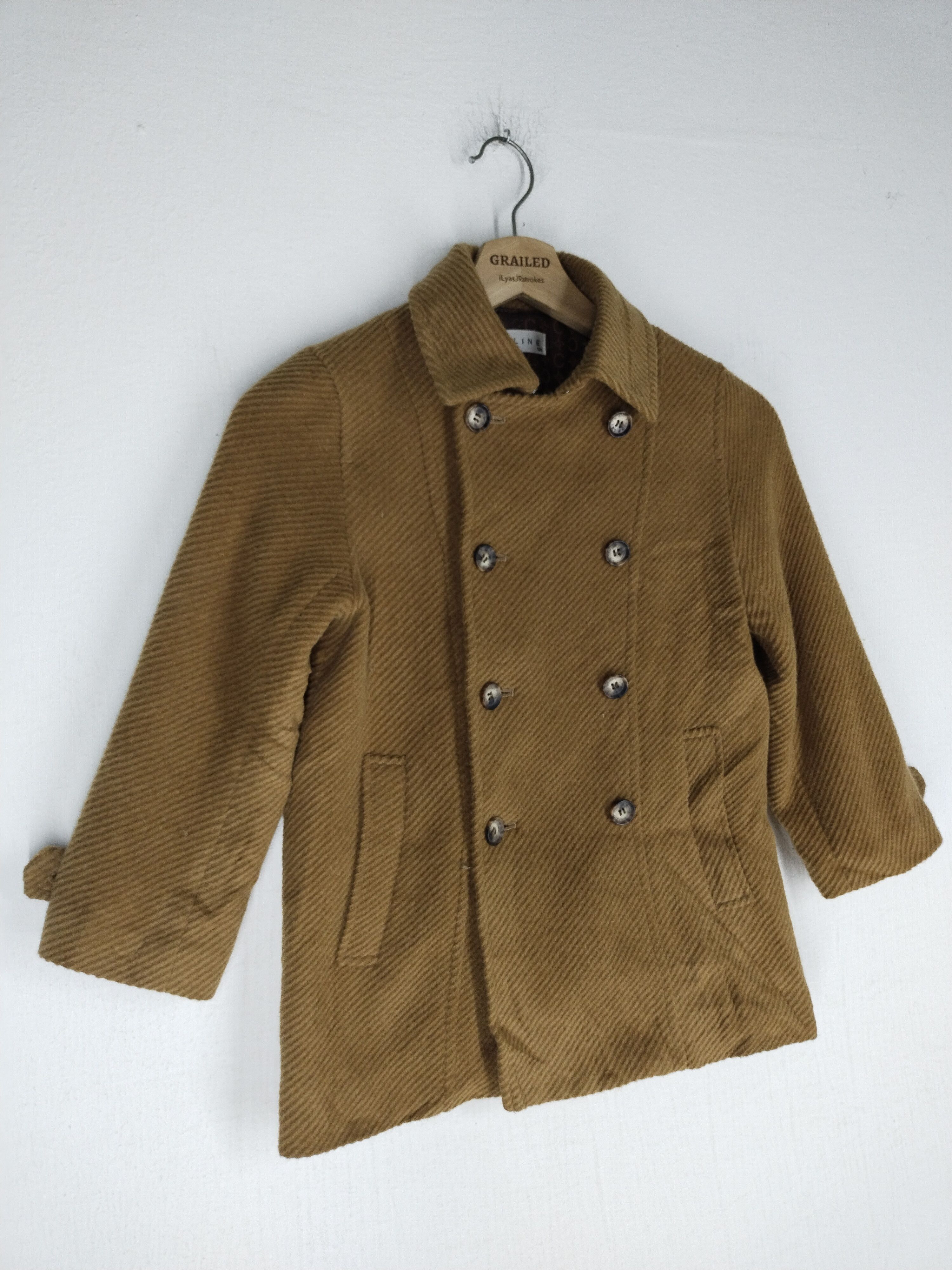 Celine Vintage 80's Celine Double-breasted Jacket Size S / US 4 / IT 40 - 4 Thumbnail