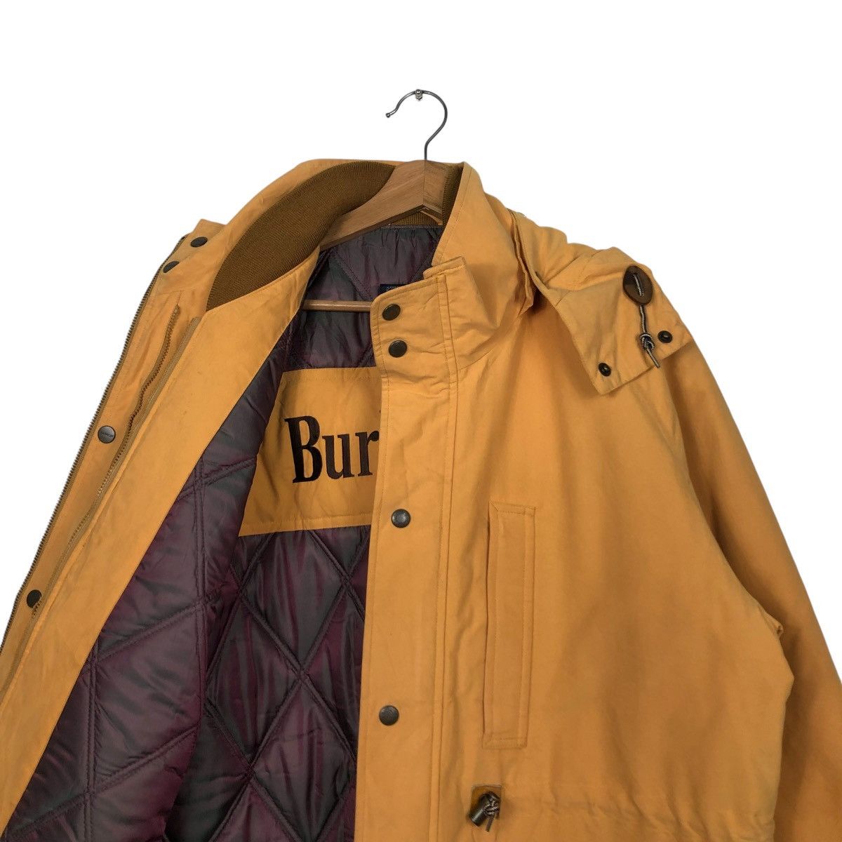 Burberry 🔥VINTAGE BURBERRYS BIKER JACKET HOODIE MULTI POCKETS Size US M / EU 48-50 / 2 - 12 Thumbnail