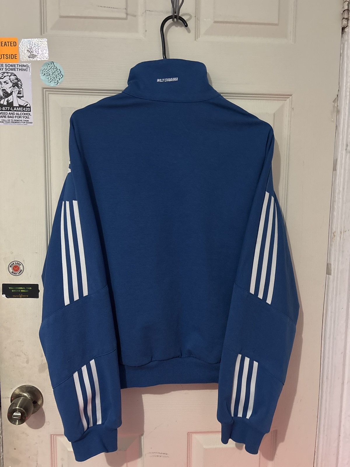 Adidas x Willy Chavarria track jacket