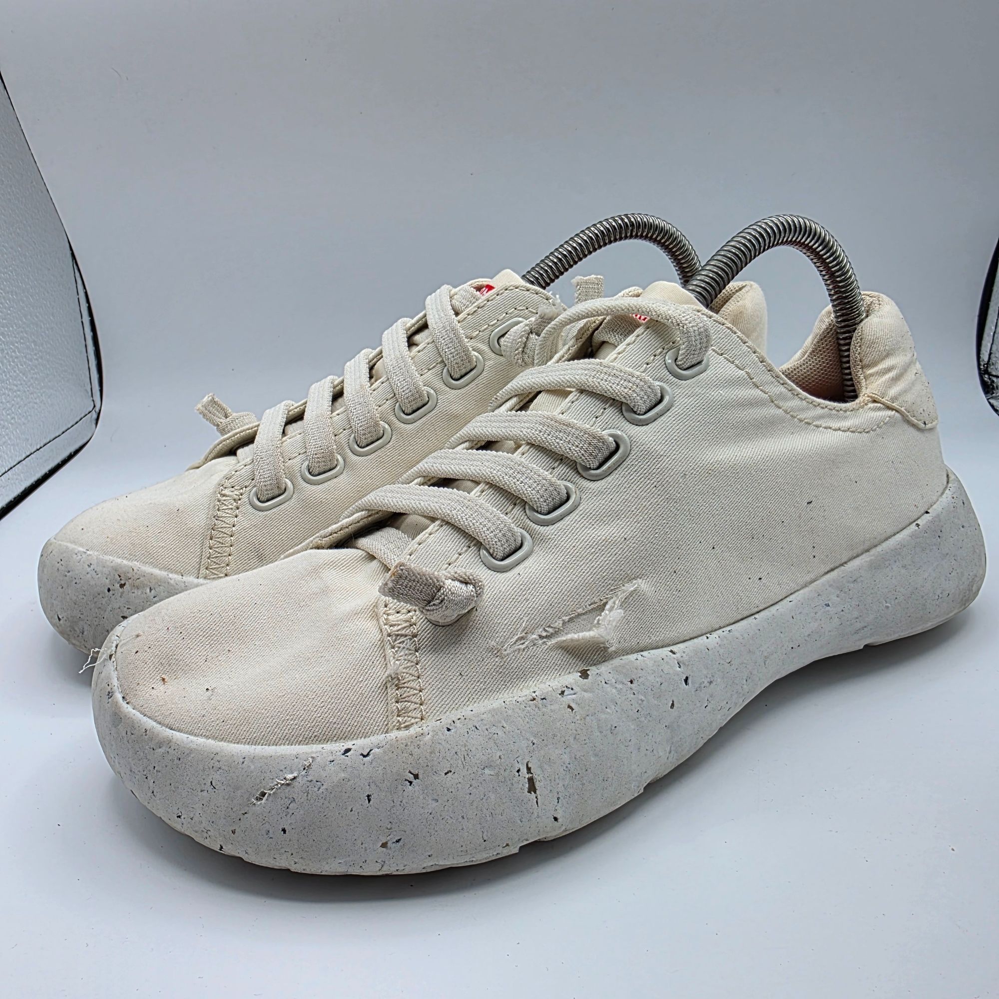 Camper Camper Peu Stadium Mens Size 7 White Red Sneaker Shoes Casua Size US 7 / EU 40 - 4 Thumbnail