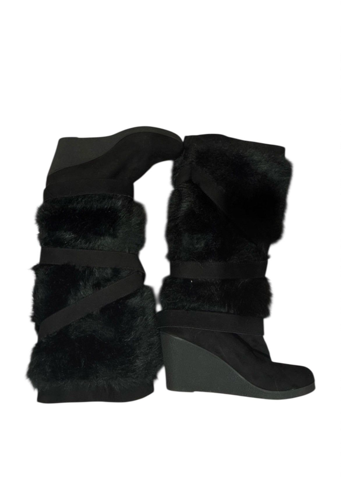 Bebe BEBE fur boots Size US 8 / IT 38 - 2 Thumbnail