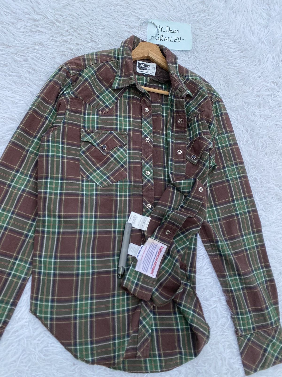 Engineered Garments Rare Engineered Garments Checkered Buttons Shirt Size US M / EU 48-50 / 2 - 12 Thumbnail