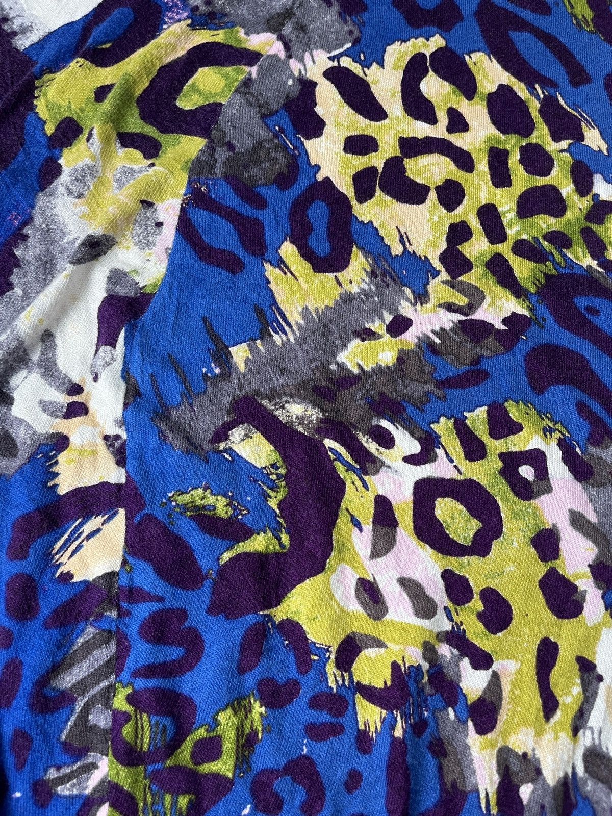 Roberto Cavalli Roberto Cavalli Asymmetric Leopard Knitwear Size M / US 6-8 / IT 42-44 - 6 Thumbnail