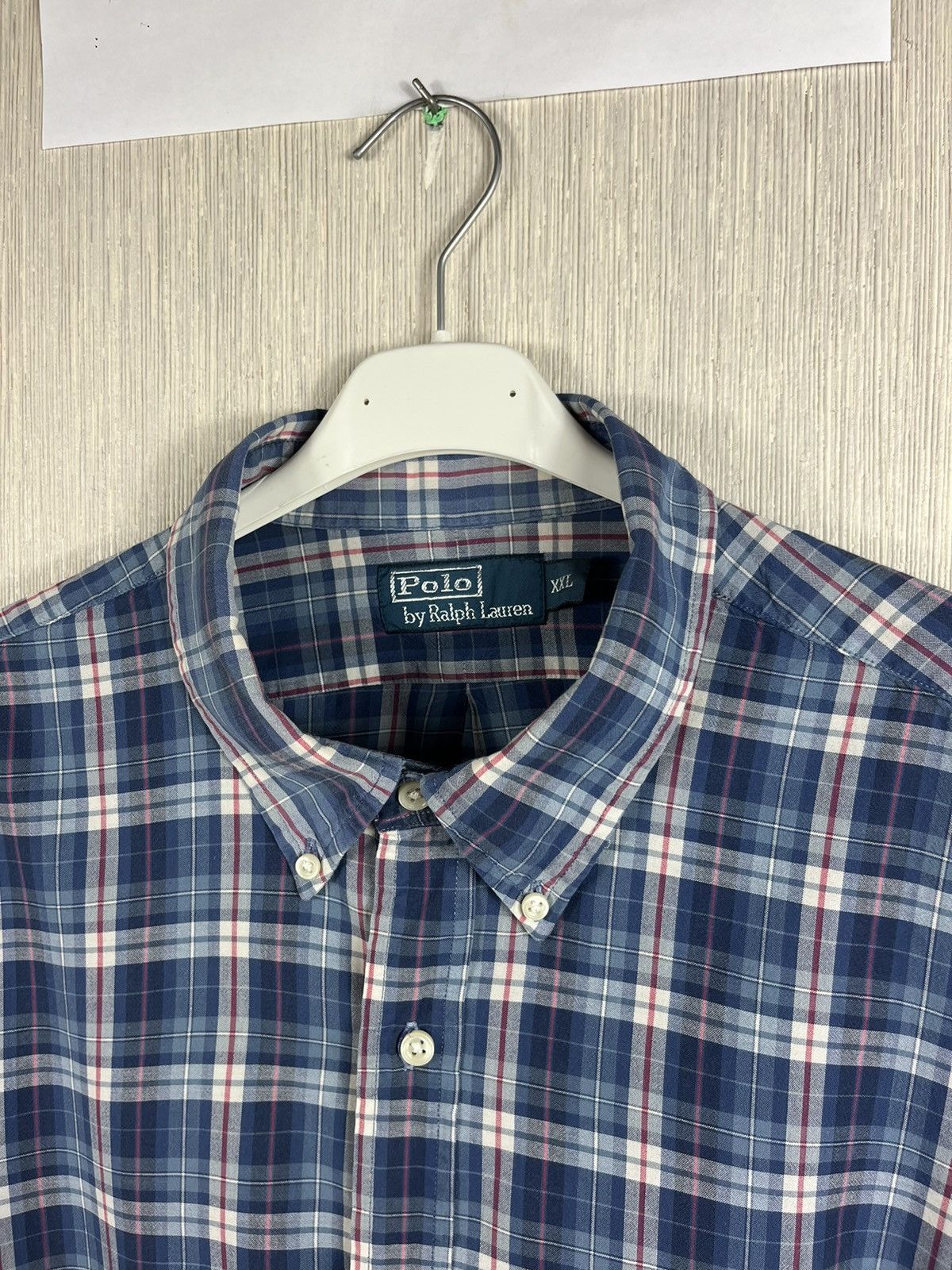 Polo Ralph Lauren × Ralph Lauren × Vintage Vintage 90s Polo Ralph Lauren checked plaid shirt small logo Size US XXL / EU 58 / 5 - 8 Thumbnail