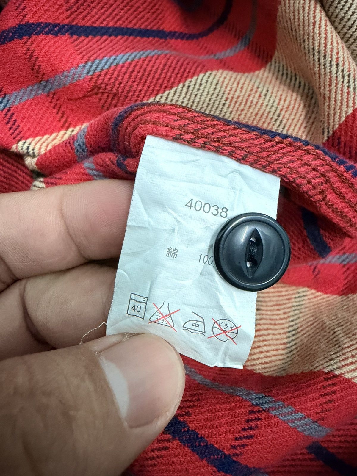 Japanese Brand Houston Flannel Heavy Cotton Union Made Size US XL / EU 56 / 4 - 11 Thumbnail