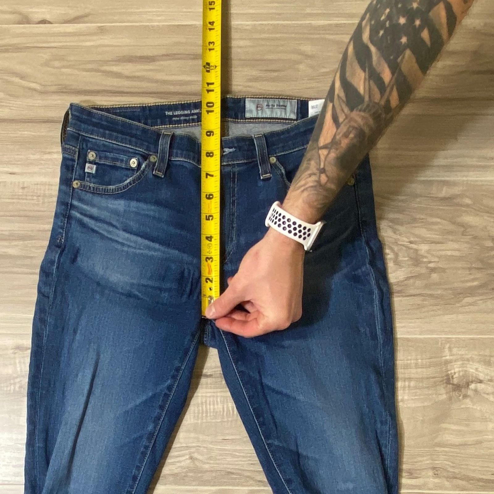 AG Adriano Goldschmied AG Adriano Goldschmied The Legging Ankle - 27R Size 27" / US 4 / IT 40 - 11 Thumbnail
