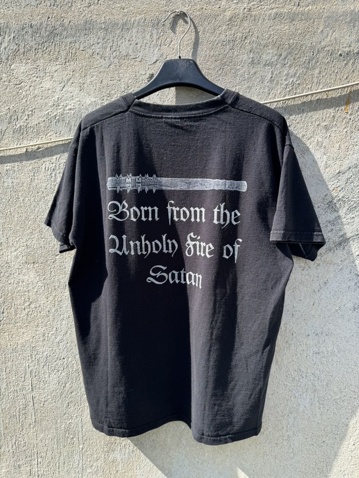 Band Tees White Army Black Metal Band Finland Darkthrone Satan Burzum Size US L / EU 52-54 / 3 - 10 Thumbnail