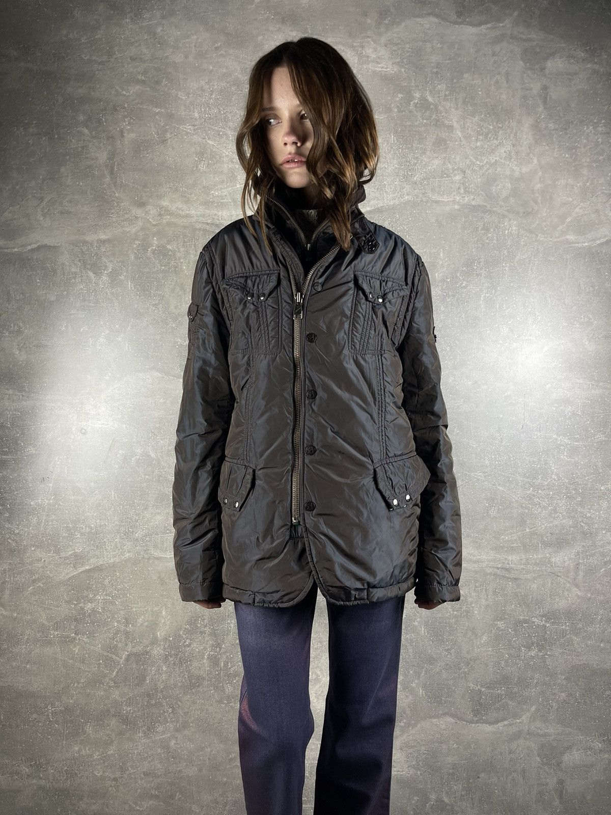 Montecore Montecore Urban Nylon Jacket Gradient Quilted Field Coat Size US M / EU 48-50 / 2 - 2 Thumbnail