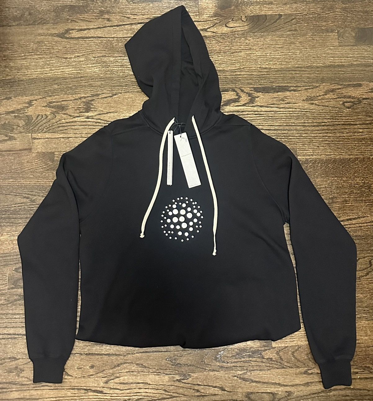 Rick Owens RICK OWENS Black Porterville Orb Studs Hoodie Size US L / EU 52-54 / 3 - 2 Thumbnail