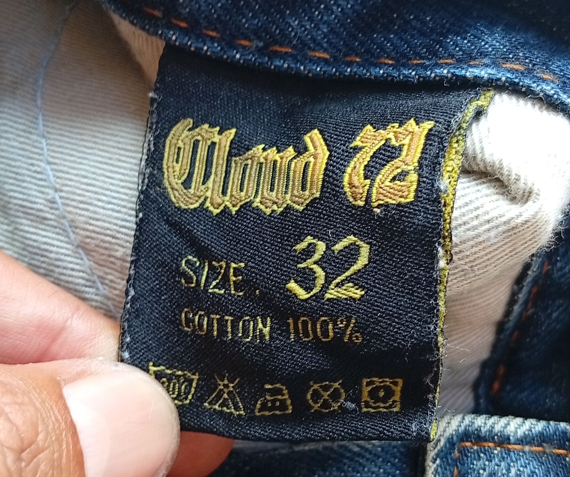 Japanese Brand Cloud72 crossfaith studded denim Size US 32 / EU 48 - 8 Thumbnail
