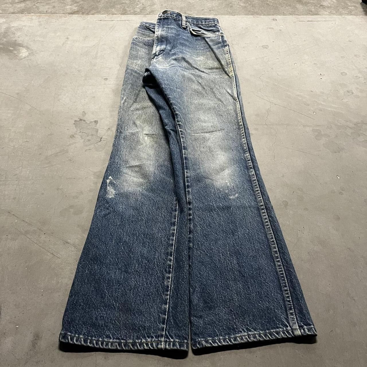 Vintage Crazy Vintage Y2K/90s Made in USA Vintage Flared light wash Denim Jeans! Size US 32 / EU 48 - 3 Thumbnail