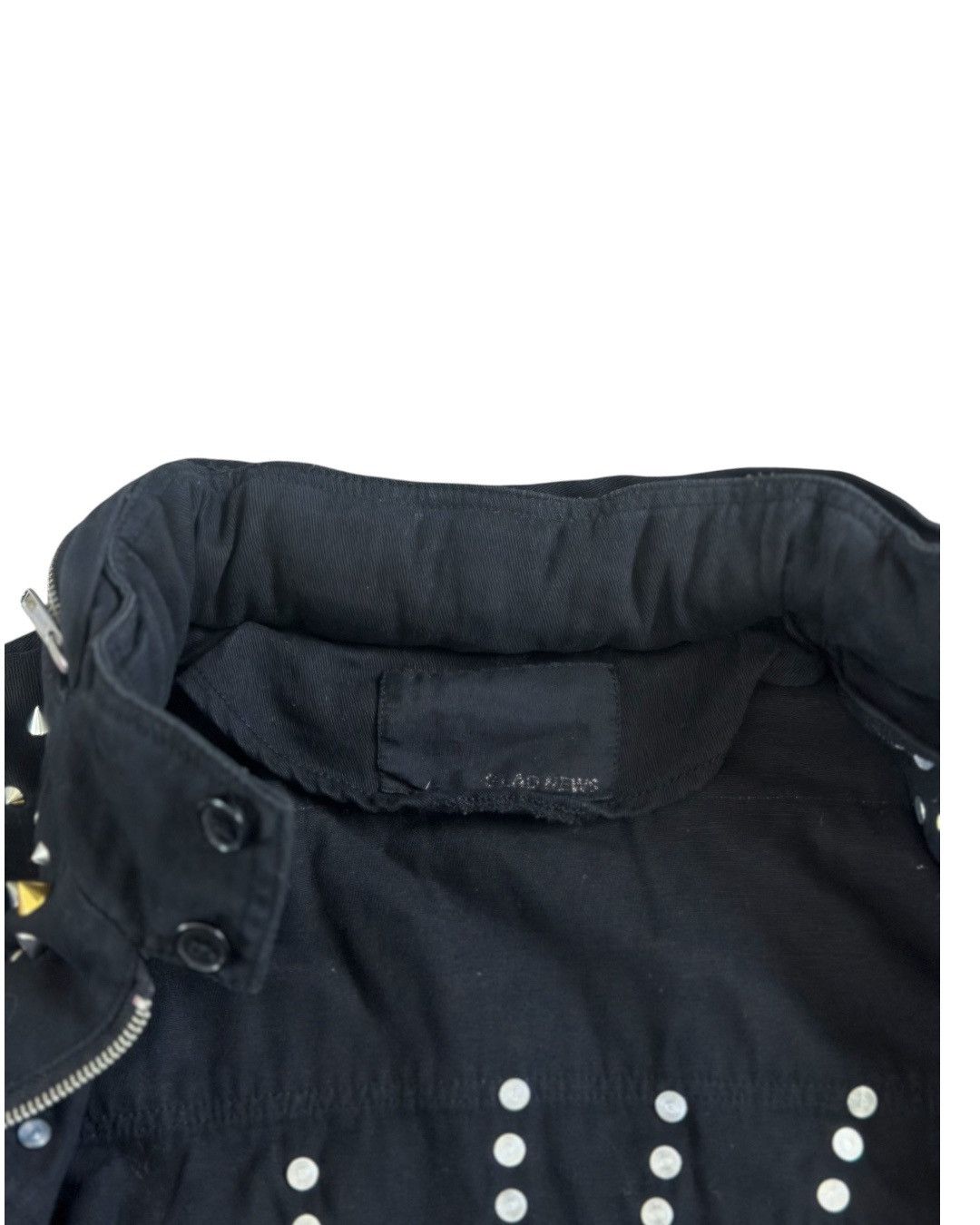 Japanese Brand × Vintage Vintage Glad News “Rockstar Never Die” Military M-65 Jacket Size US S / EU 44-46 / 1 - 8 Thumbnail