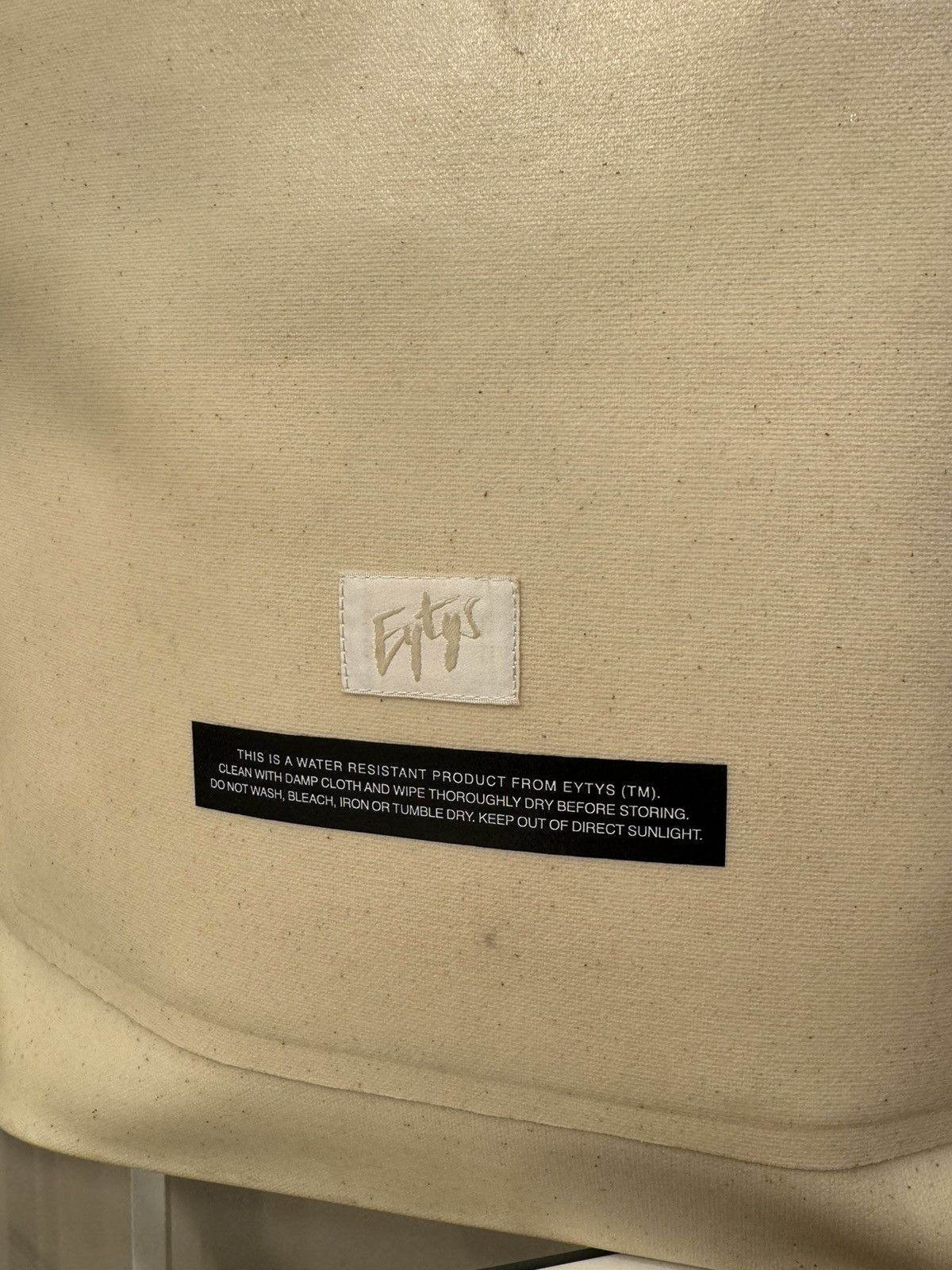Eytys Eytys tote bag rare water resistant cream Size ONE SIZE - 3 Thumbnail
