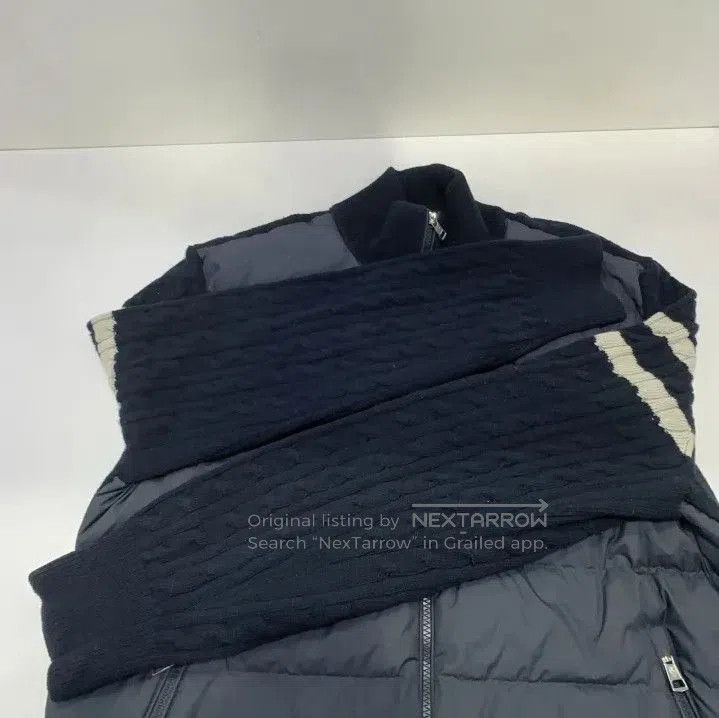 Moncler Moncler FW24 Padded Zip Wool Cardigan Down Jacket. Size US XL / EU 56 / 4 - 4 Thumbnail