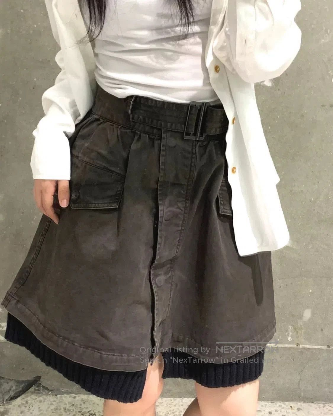 Diesel Diesel Vintage Denim Utility Skirt. Size 34" / US 12 / IT 48 - 2 Thumbnail