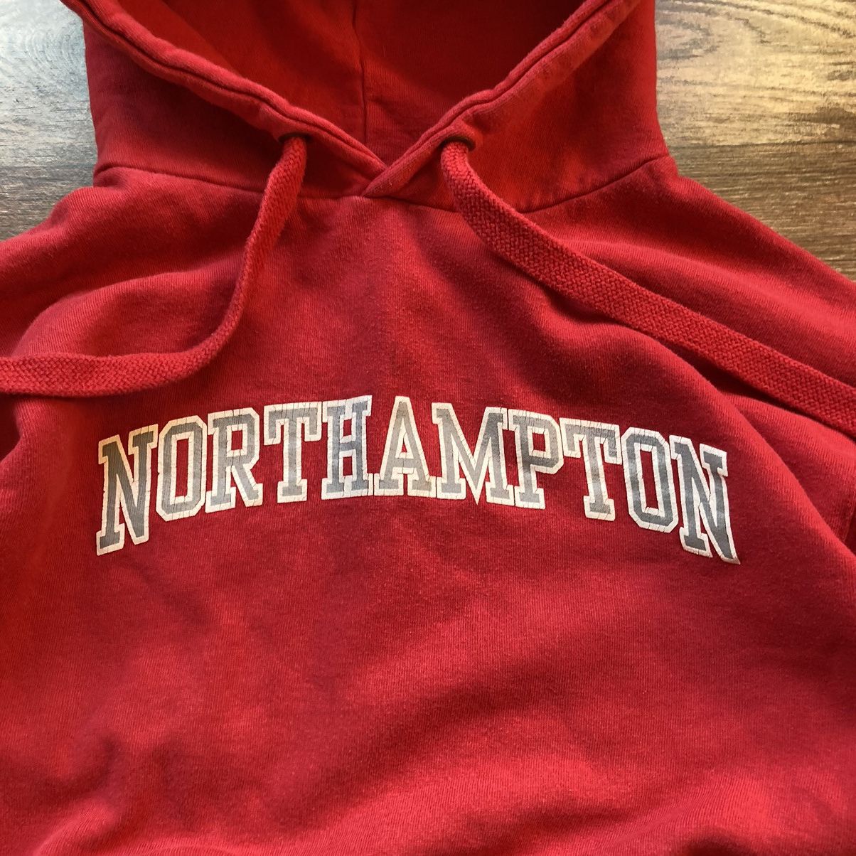 Vintage Vintage American College Boxy Hoodie Grunge ERD Punk Size US S / EU 44-46 / 1 - 2 Thumbnail