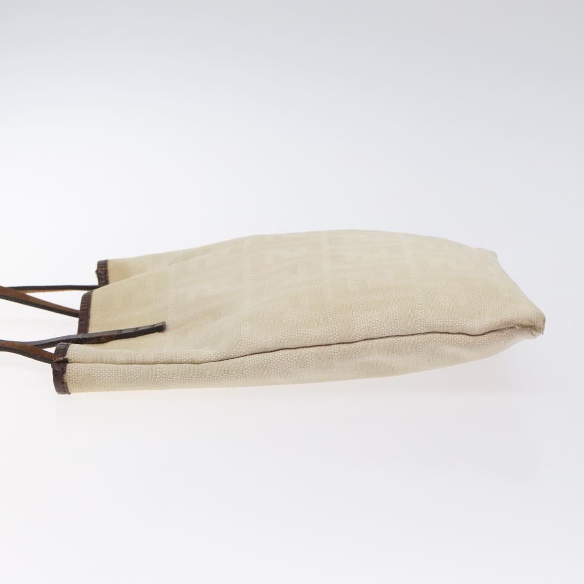 Fendi FENDI Zucca Canvas Hand Bag Beige Brown Size ONE SIZE - 5 Thumbnail