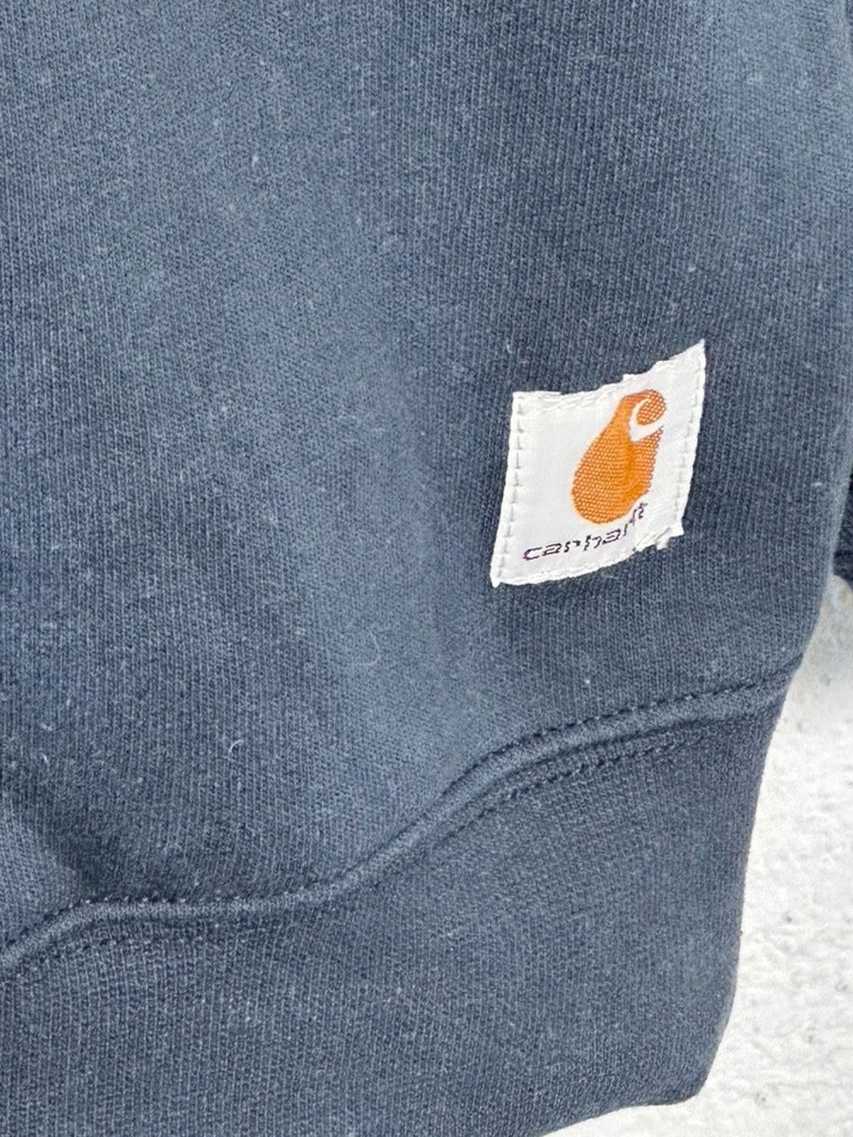 Carhartt Carhartt Unisex Medium Blue Long Sleeve Sweatshirt Size US M / EU 48-50 / 2 - 2 Thumbnail