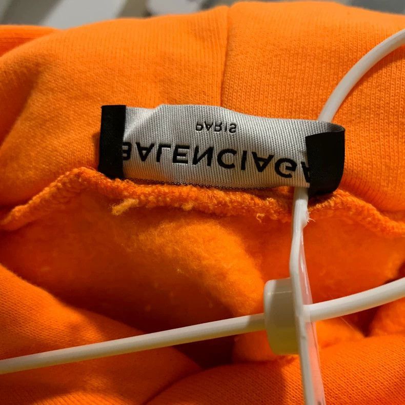 Balenciaga balenciaga color block hoodie with slogan Size US XS / EU 42 / 0 - 8 Thumbnail