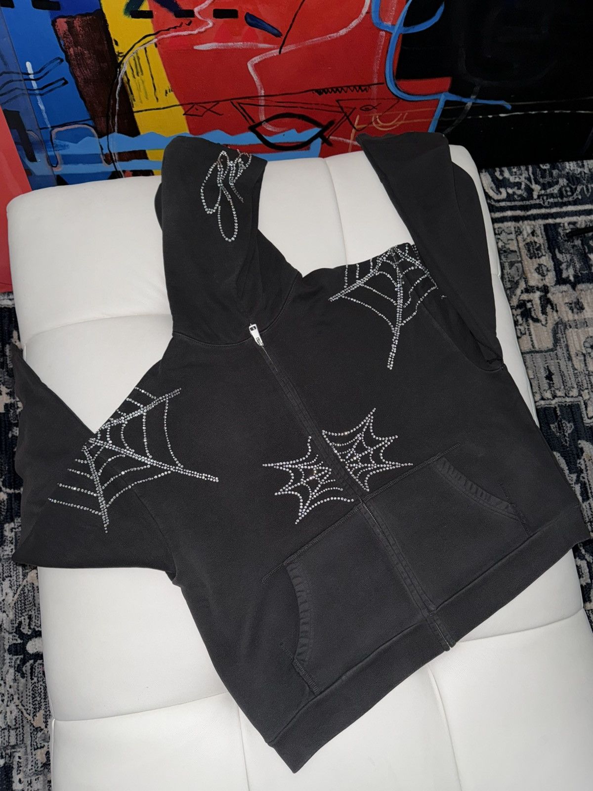 Sp5der WEB sweatsuit LARGE Size US L / EU 52-54 / 3 - 3 Thumbnail
