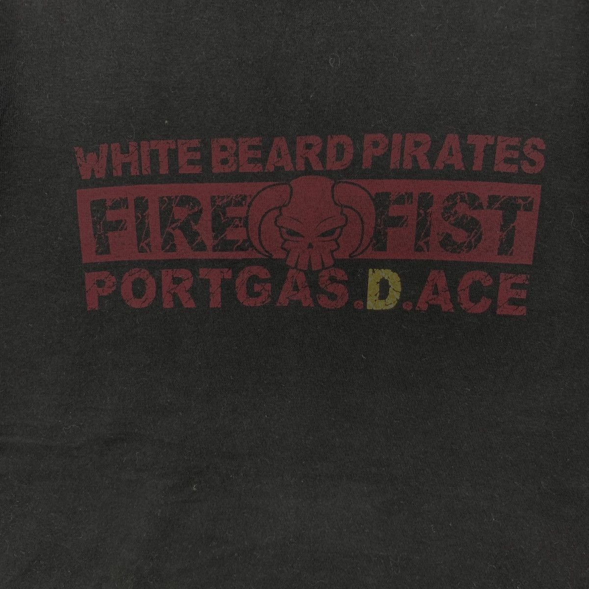 One Piece ONE PIECE ANIME White Beard Pirates Portgas Ace Tee Shirt Size US L / EU 52-54 / 3 - 2 Thumbnail