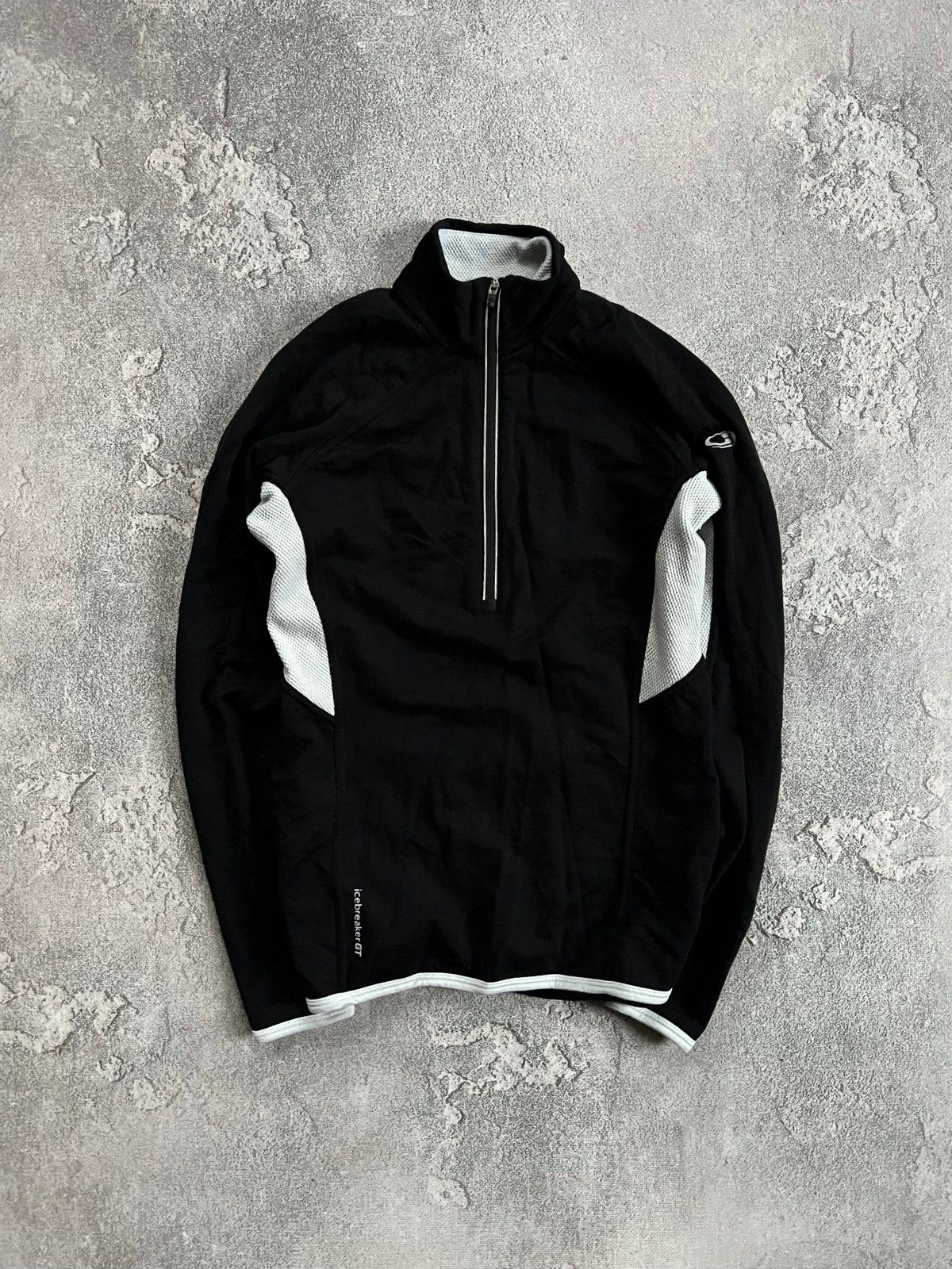 Icebreaker Icebreaker GT Wool S Bodyfit 220 1/4 Zip Sweater Long Sleeve Size S / US 4 / IT 40 - 2 Thumbnail