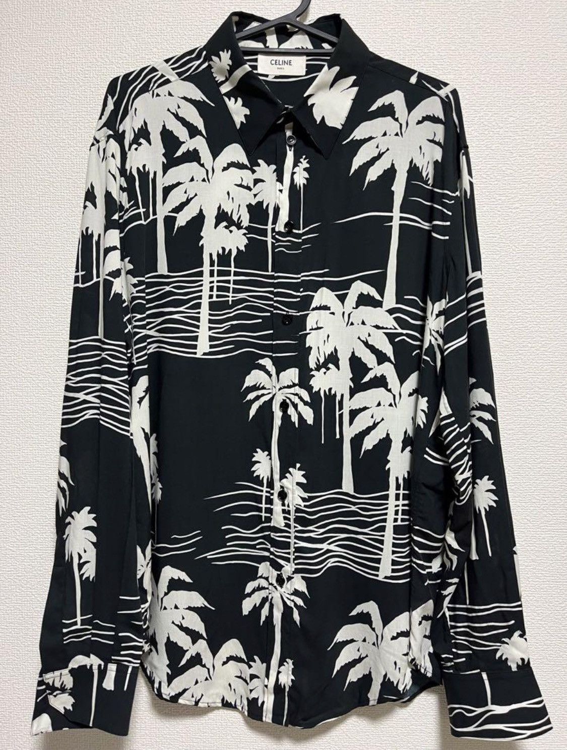 Celine × Saint Laurent Paris CELINE 21ss shirt by hedi Shimane Size US S / EU 44-46 / 1 - 1 Thumbnail