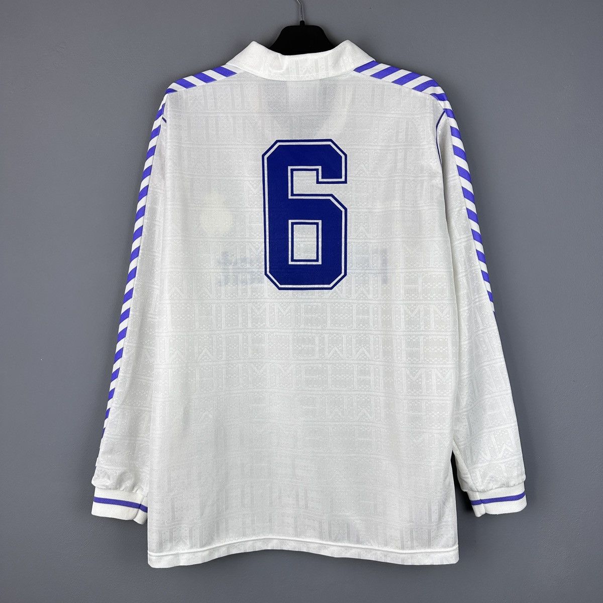 Vintage Real Madrid 1988/1989 Home Jersey Rare Long Sleeve Shirt Size US XL / EU 56 / 4 - 2 Thumbnail