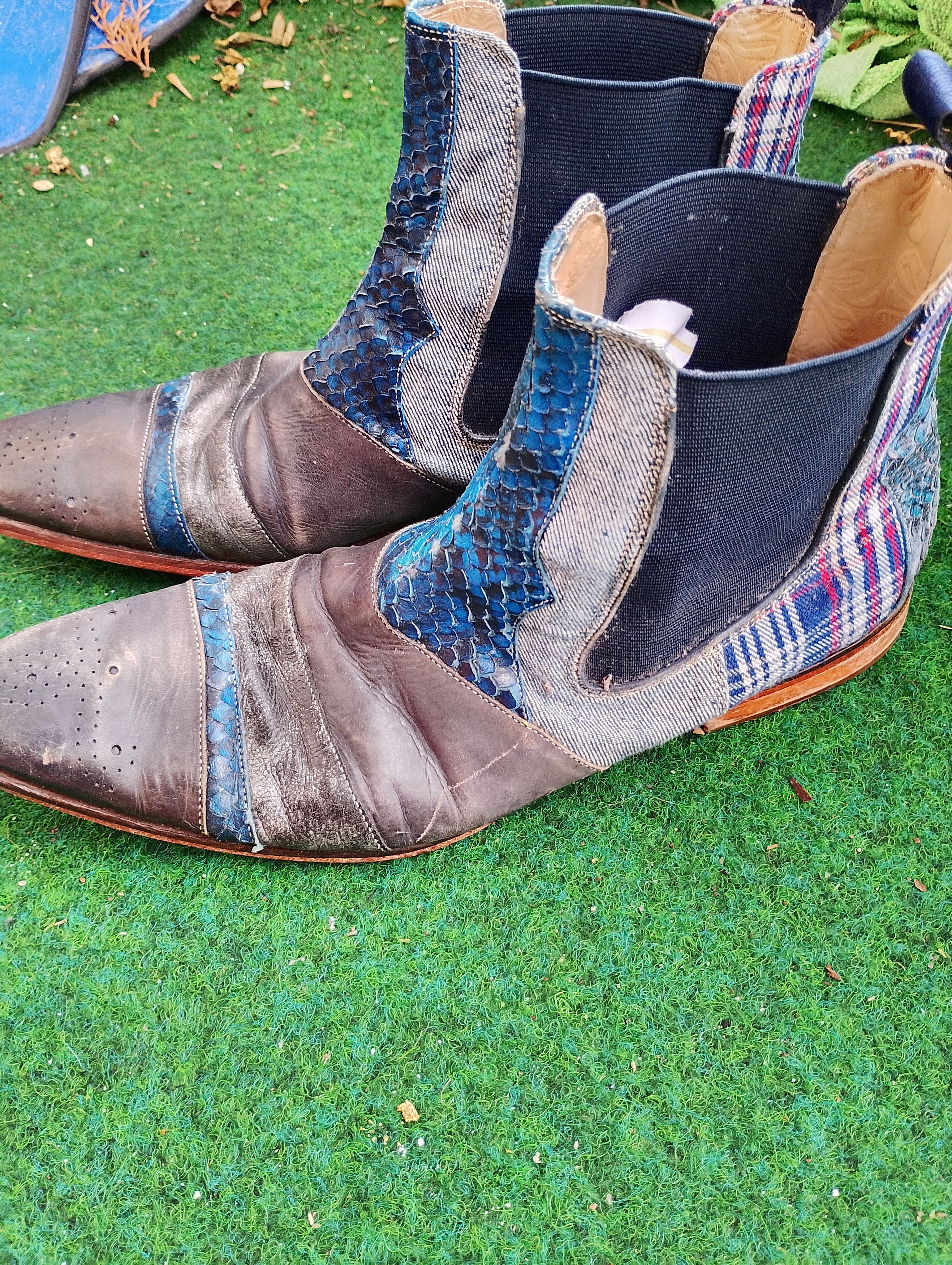 Melvin & Hamilton Melvin & Hamilton Elvis 12 Chelsea Ankle Boots Size US 10.5 / EU 43-44 - 5 Thumbnail