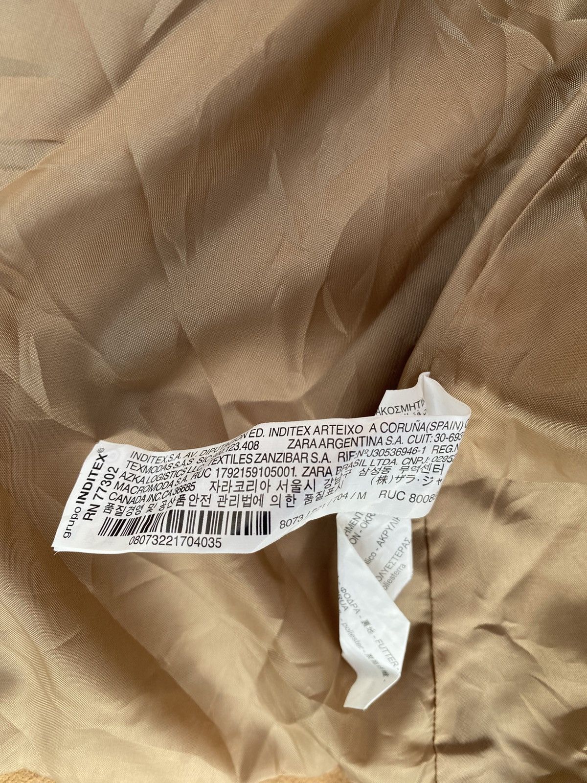 Zara Zara Womens Hooded Overcoat Brown Jacket. #F1 Size M / US 6-8 / IT 42-44 - 7 Thumbnail