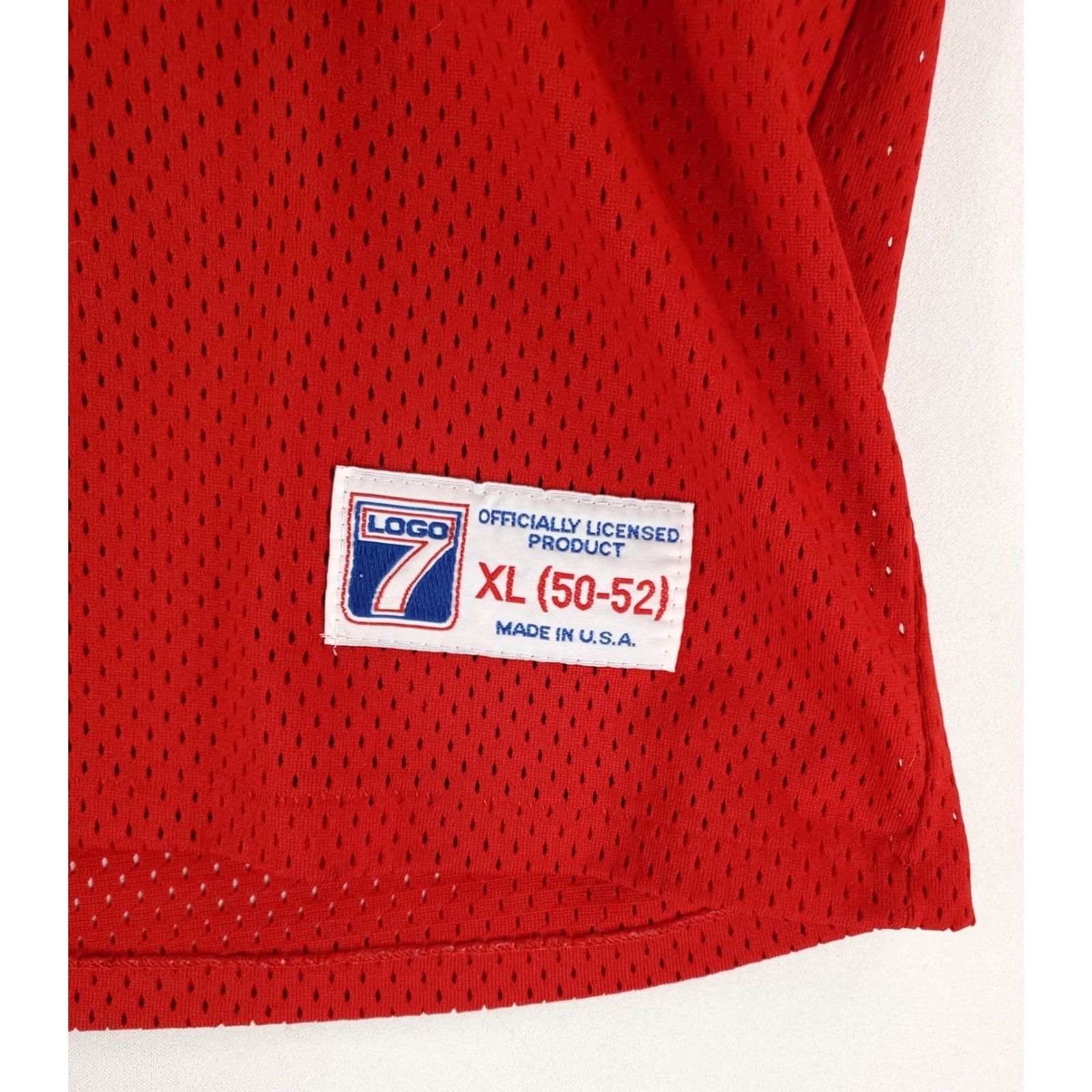 Logo 7 VINTAGE Kansas City Chiefs Jersey 19 Joe Montana 90s Logo 7 Red Mens XL Size US XL / EU 56 / 4 - 4 Thumbnail