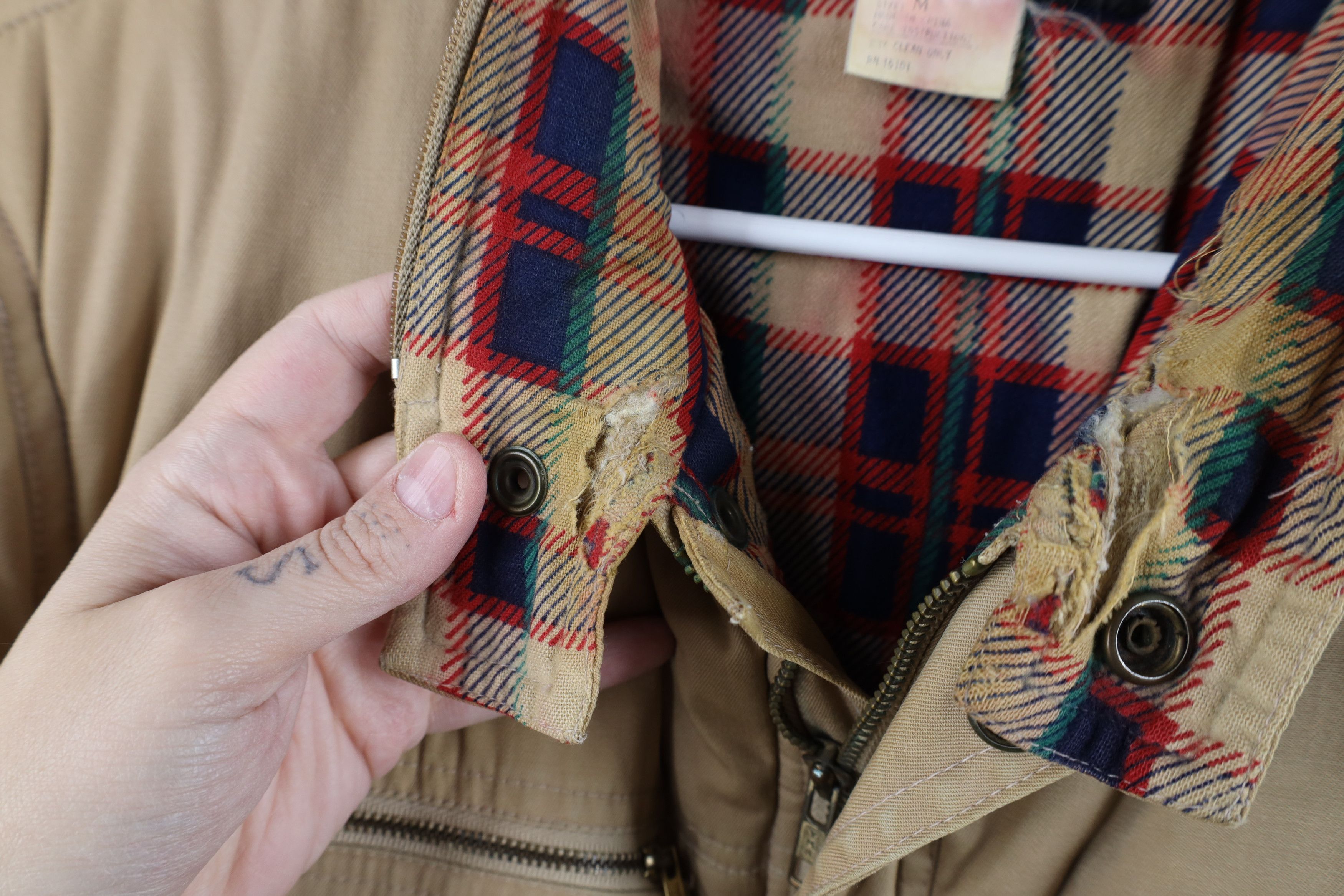 Vintage Vintage 70s 80s Streetwear Lined Puffer Bomber Jacket Size US M / EU 48-50 / 2 - 9 Thumbnail