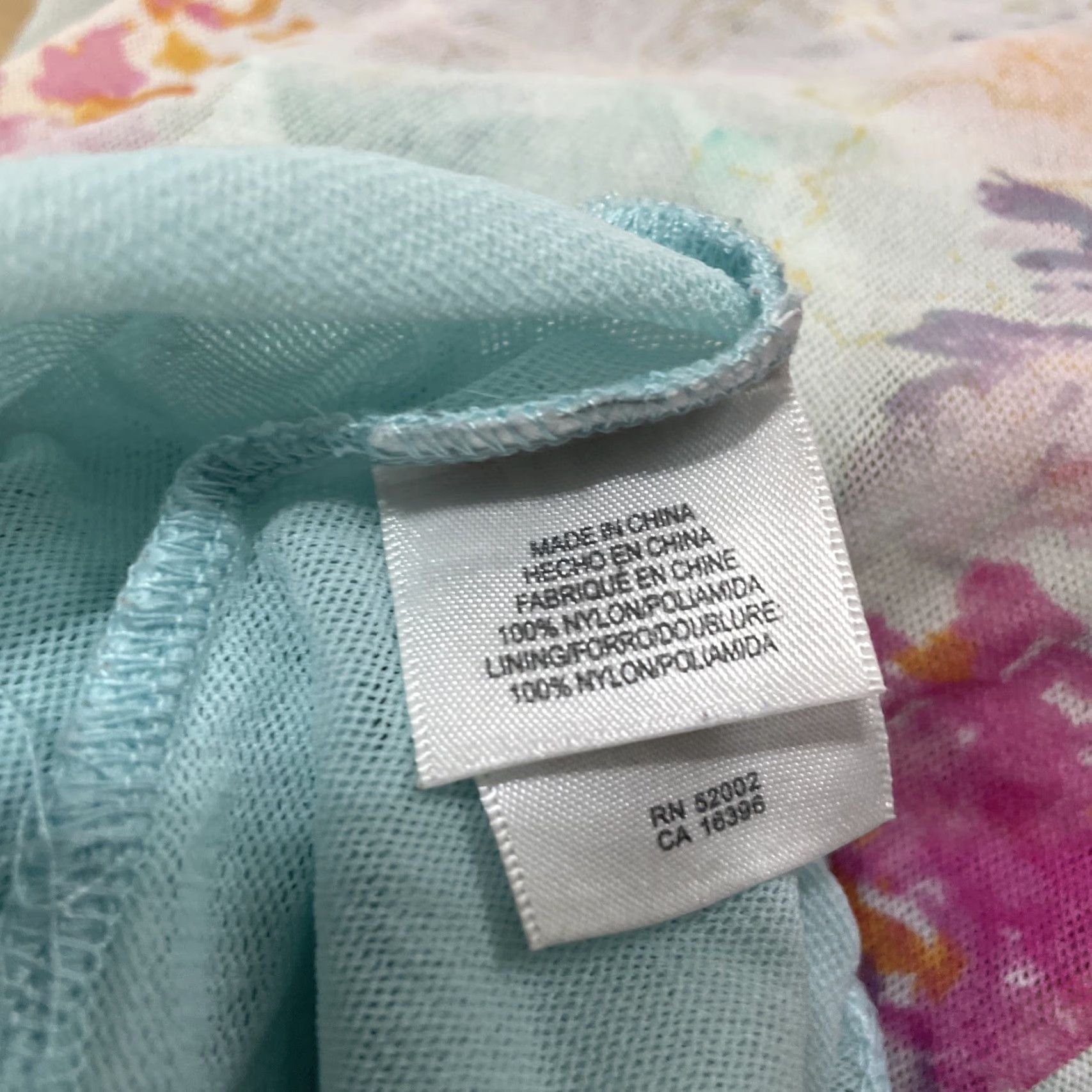 Liz Claiborne Liz Claiborne Hippie Floral Top Woman Petite S Blue Floral Stretch Layered Lined Shirt Womens Size S / US 4 / IT 40 - 7 Thumbnail