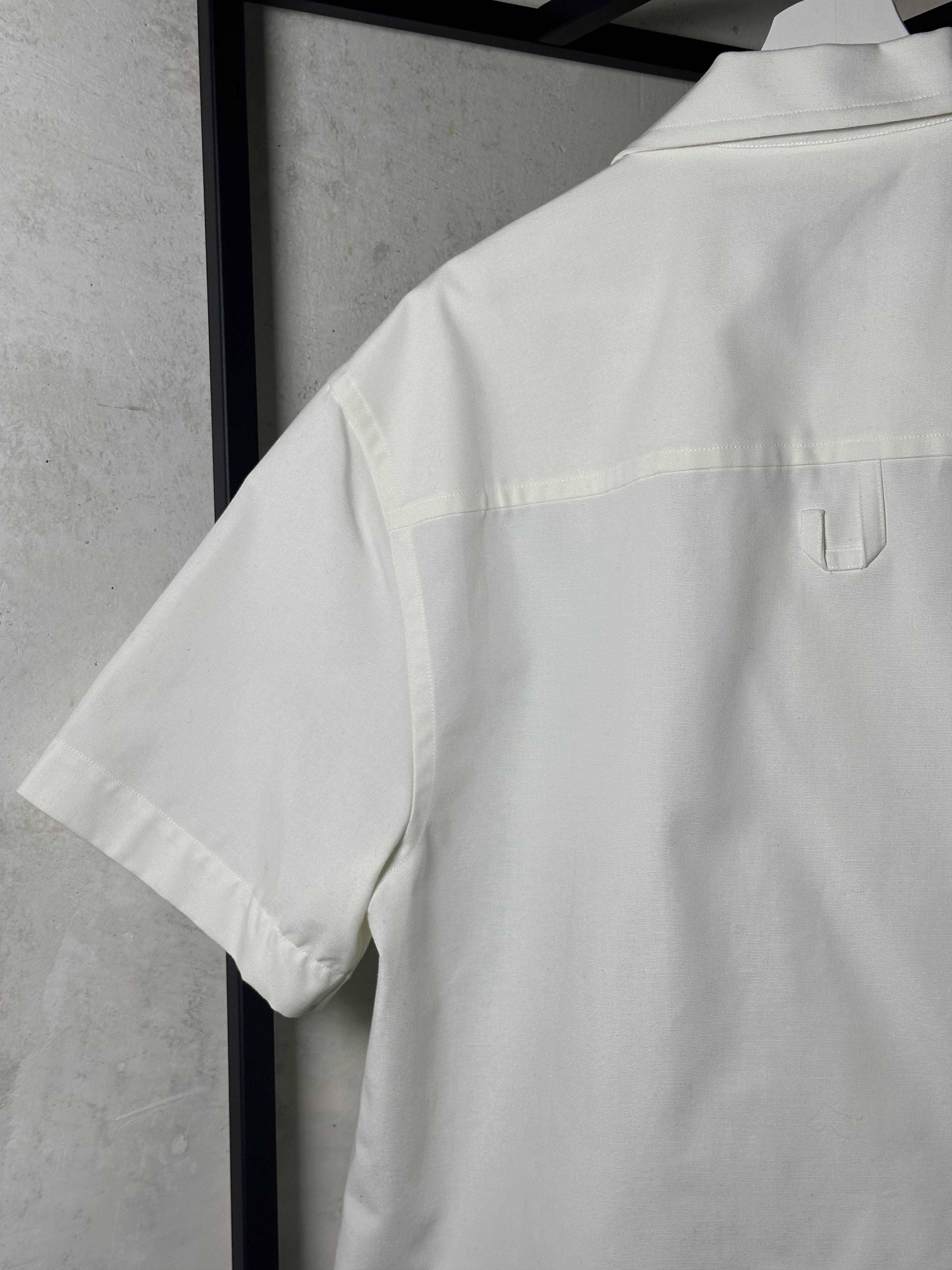 Jacquemus Jacquemus La Chemise Jean Printed Canvas Shirt Size US M / EU 48-50 / 2 - 10 Thumbnail