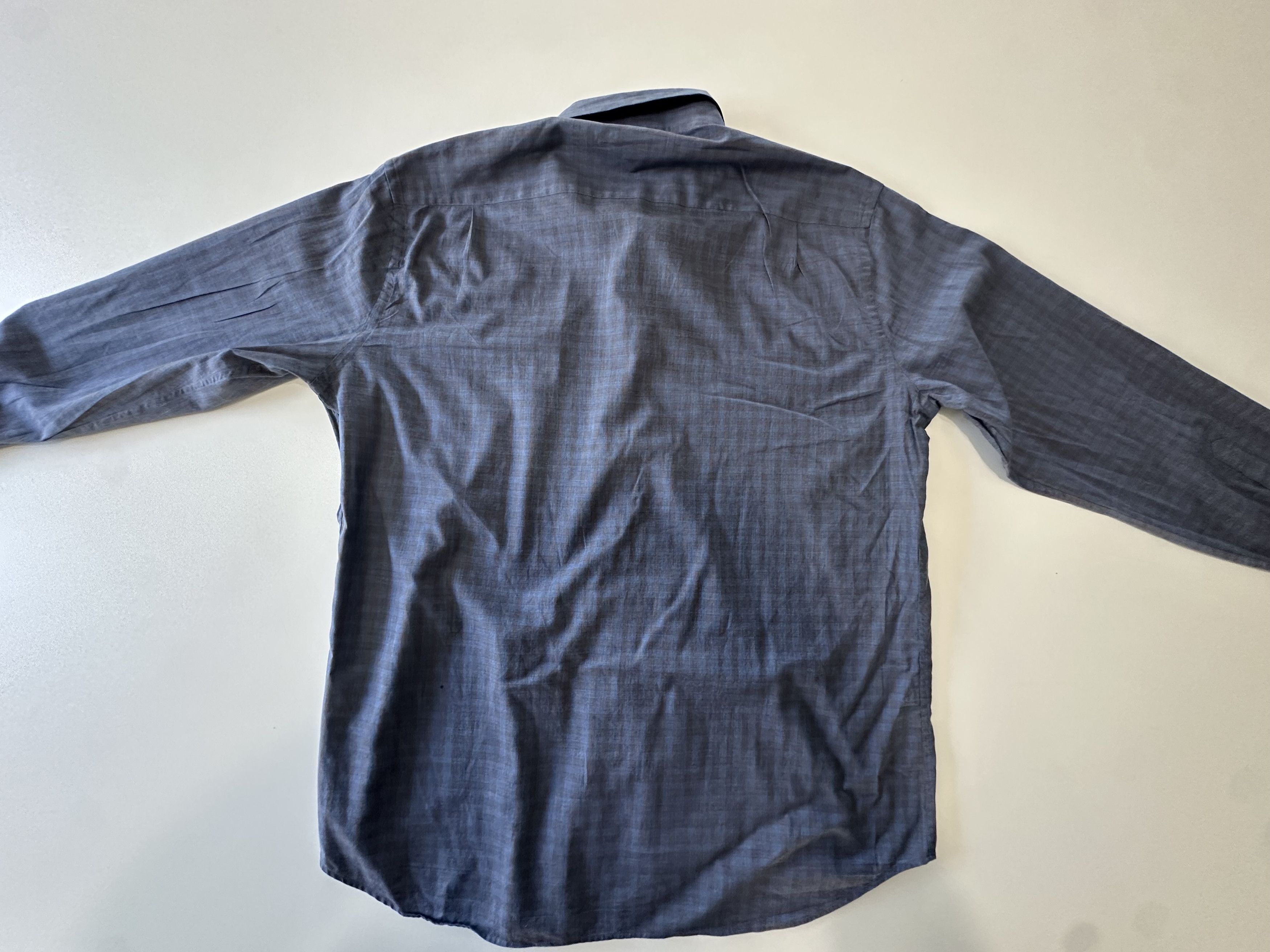 Peter Millar Peter Millar Collection Flex Finish Shirt Mens XL Blue Plaid Size US XL / EU 56 / 4 - 4 Thumbnail