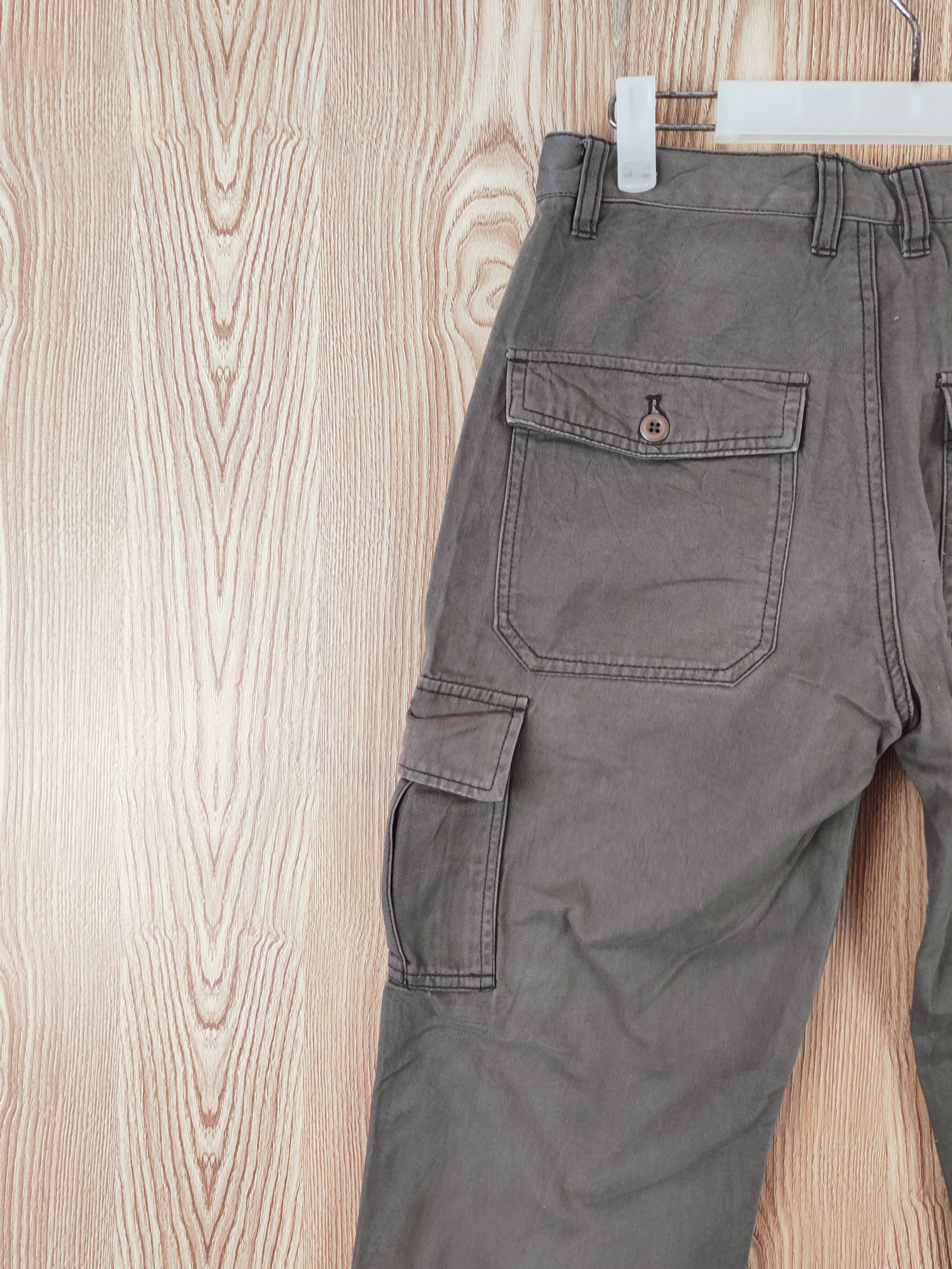 Japanese Brand Japanese Brand Brown Multipocket Tactical Cargo Pants #W912 Size US 29 - 8 Thumbnail