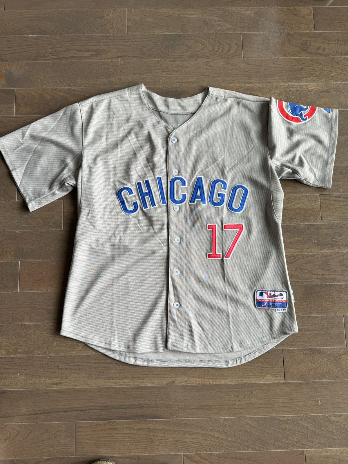 MLB × Majestic Chicago Cubs Kris Bryant 17 Jersey Majestic sz 50 MVP Size US M / EU 48-50 / 2 - 1 Thumbnail