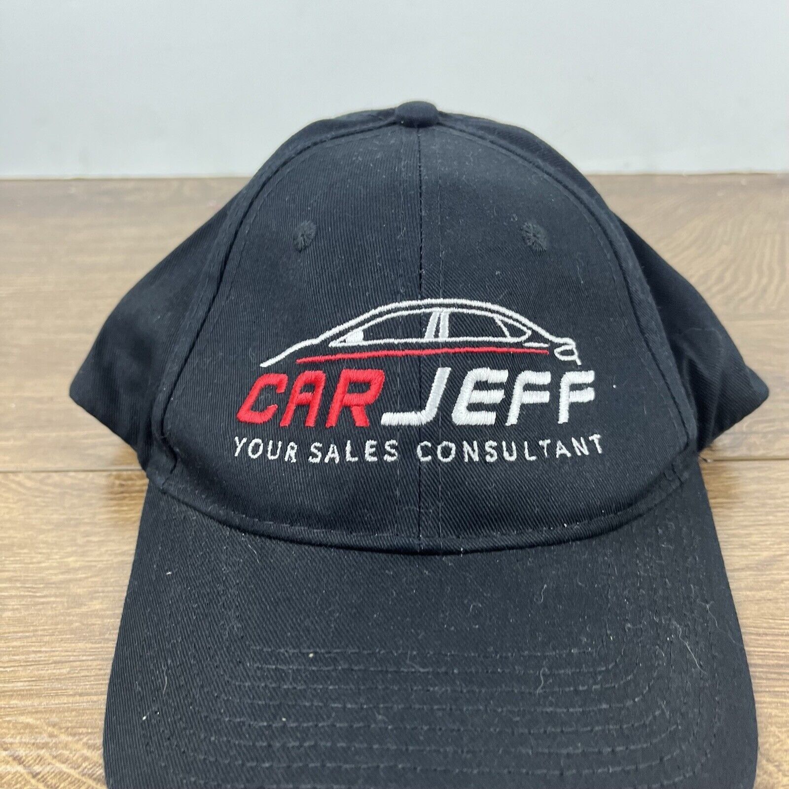 Other Car Jeff Hat Sales Consultant Hat Black Adjustable Hat Black Size ONE SIZE - 7 Thumbnail