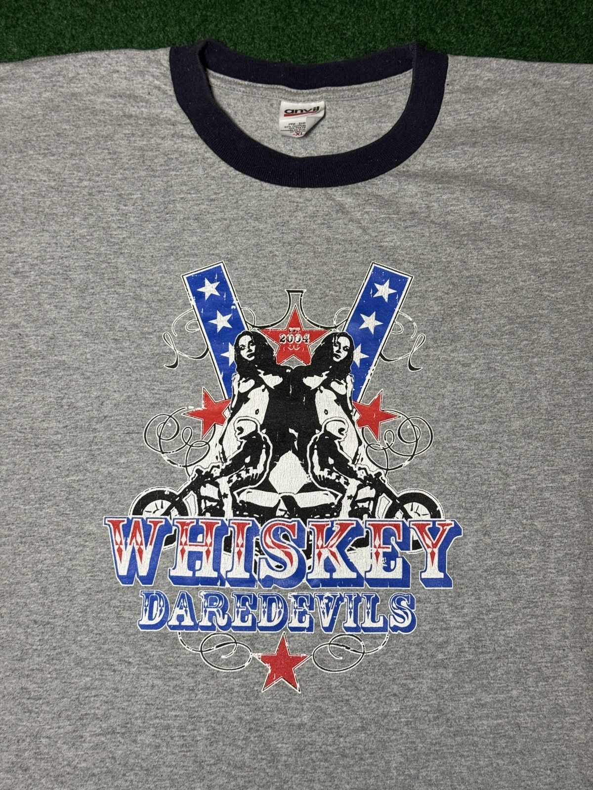 Band Tees Vtg Whiskey Daredevils Y2K Country Punk Kid Rock T Shirt Size US XL / EU 56 / 4 - 2 Thumbnail