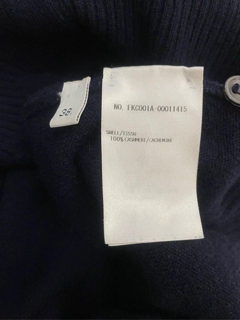 Thom Browne Thom Browne A Tibetan blue four-striped cashmere sweater Size XS / US 0-2 / IT 36-38 - 6 Thumbnail