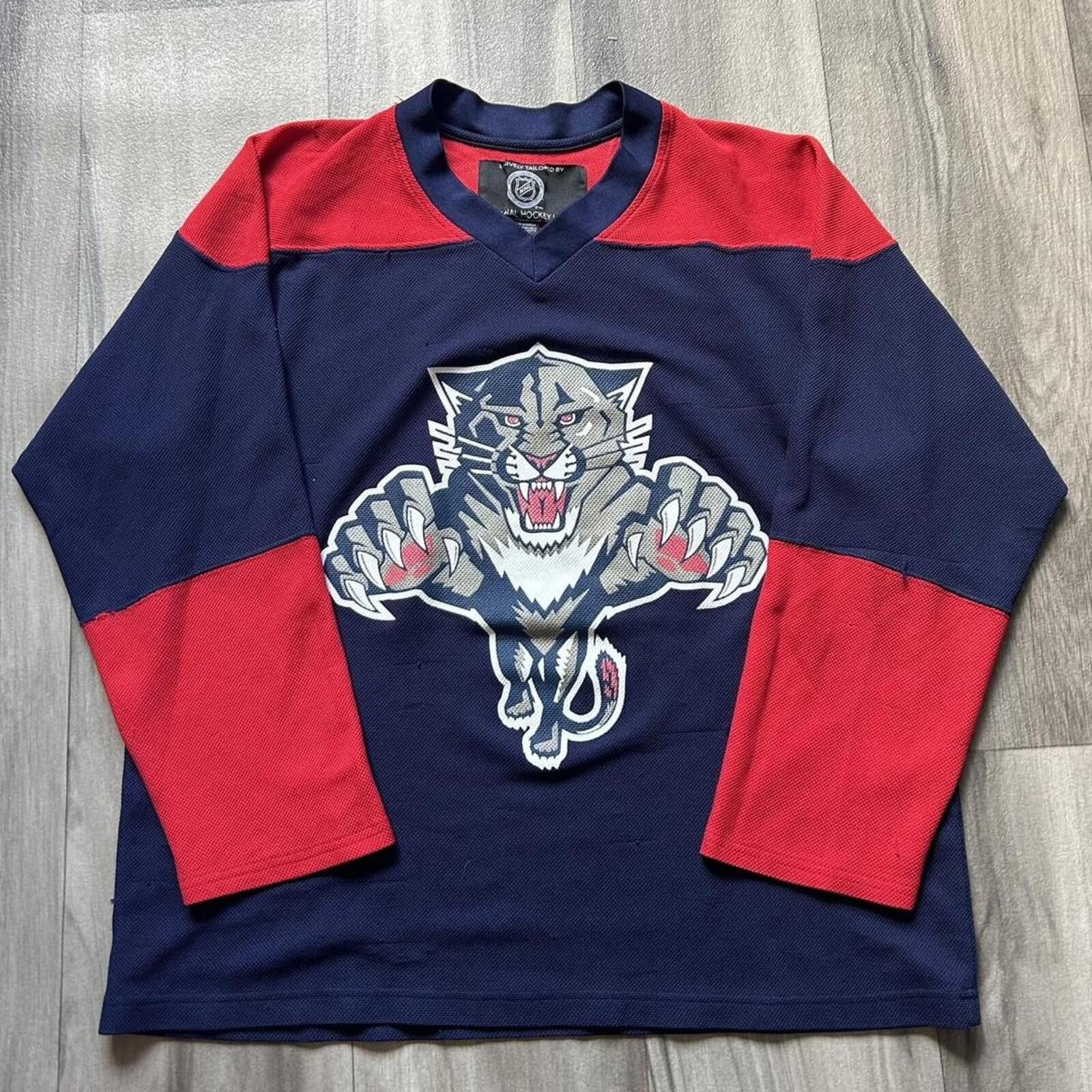 NHL Vintage Florida Panthers hockey jersey Size L Size US L / EU 52-54 / 3 - 1 Thumbnail