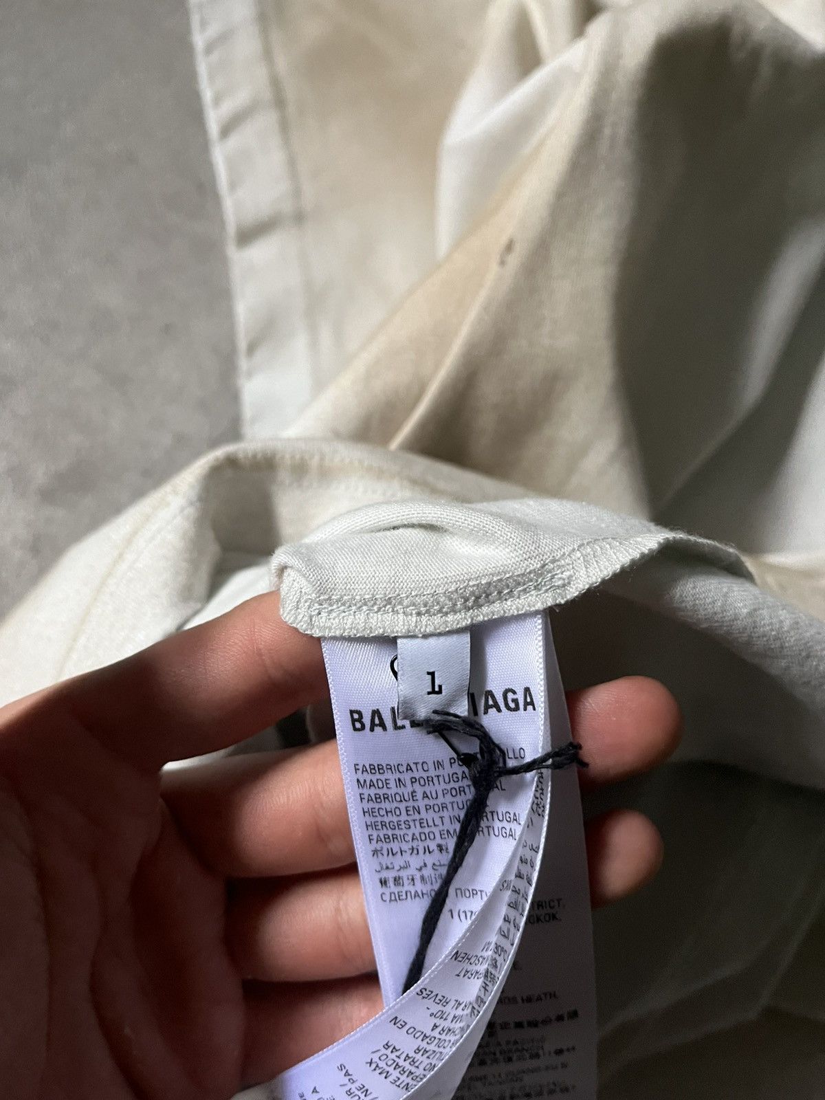 Balenciaga Balenciaga S/S 2023 Skater Mud Show white T-shirt Size US S / EU 44-46 / 1 - 14 Thumbnail