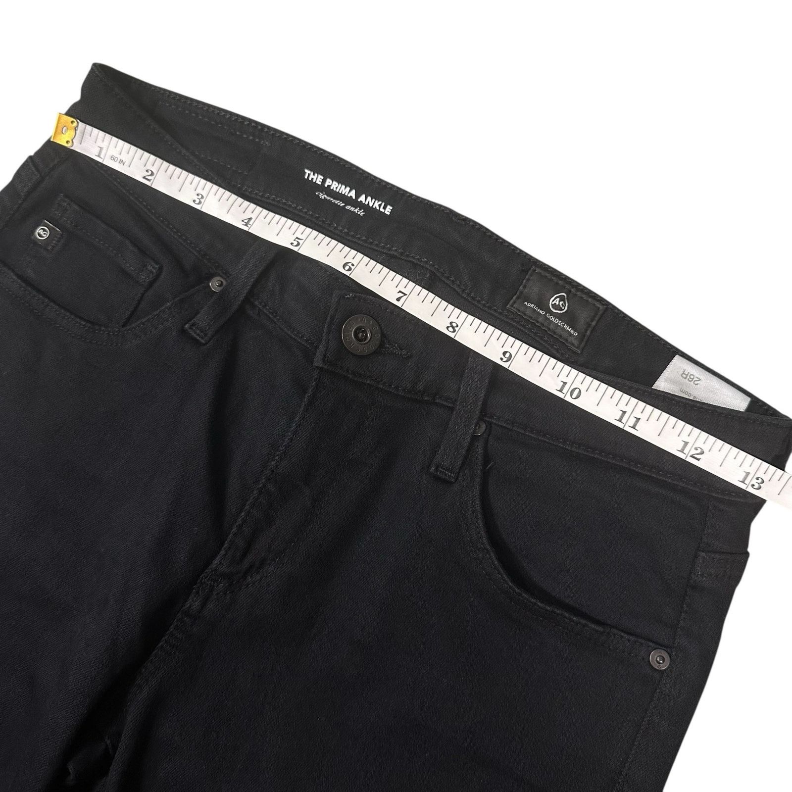 AG Adriano Goldschmied AG Adriano Goldschmied The Prima Ankle Cigarette Jeans Size 26" / US 2 / IT 38 - 3 Thumbnail
