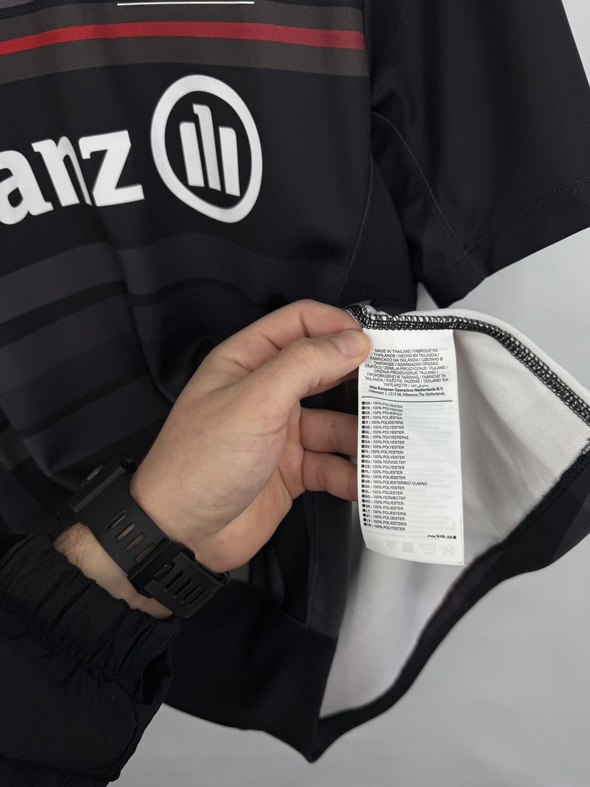 Nike 🇬🇧❗️NEW 2014 Nike Saracens Rugby Jersey Allianz CNBC Rare Size US M / EU 48-50 / 2 - 12 Thumbnail