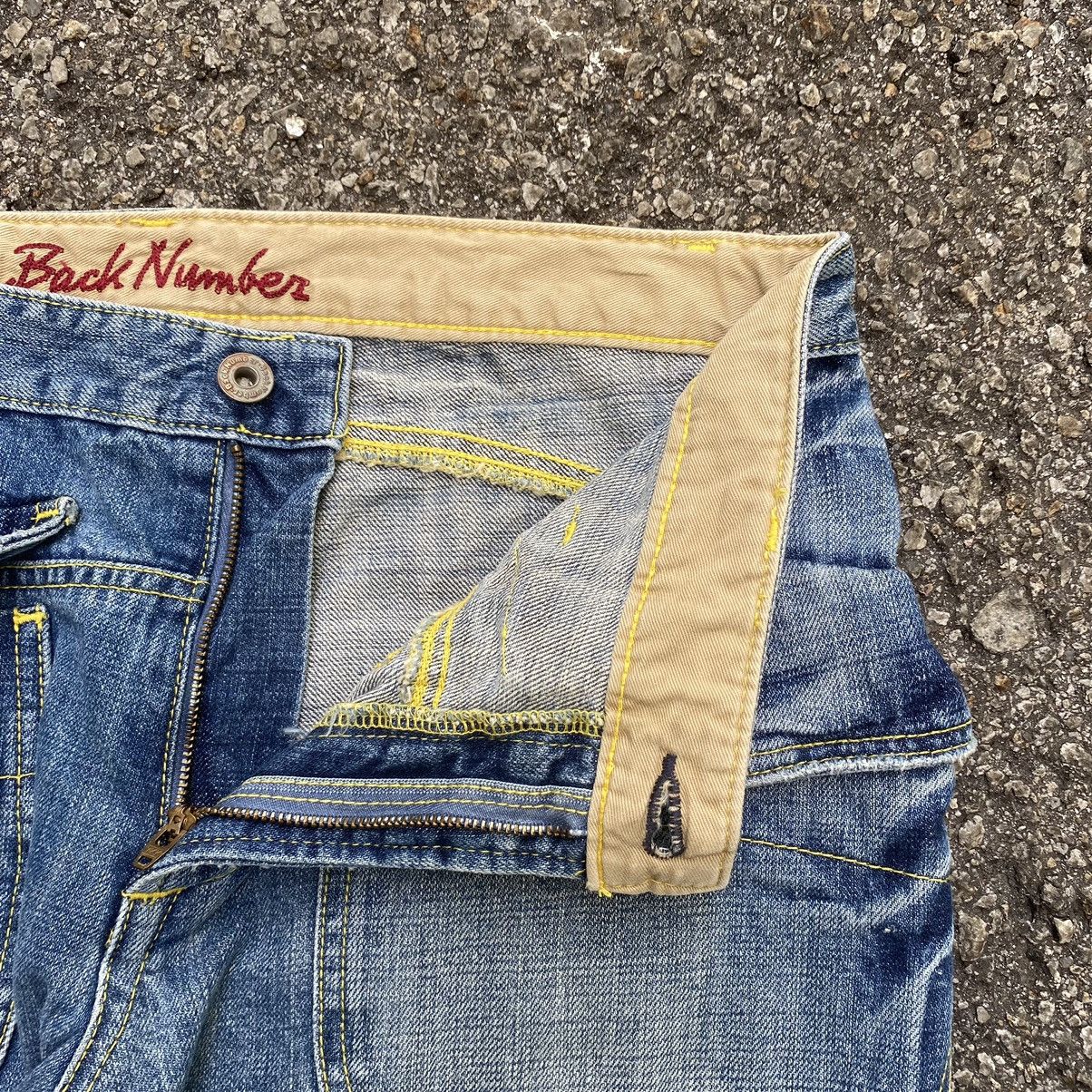Kapital Flare Jeans Back Number Monkey Pocket Japanese Denim Size US 30 / EU 46 - 6 Thumbnail