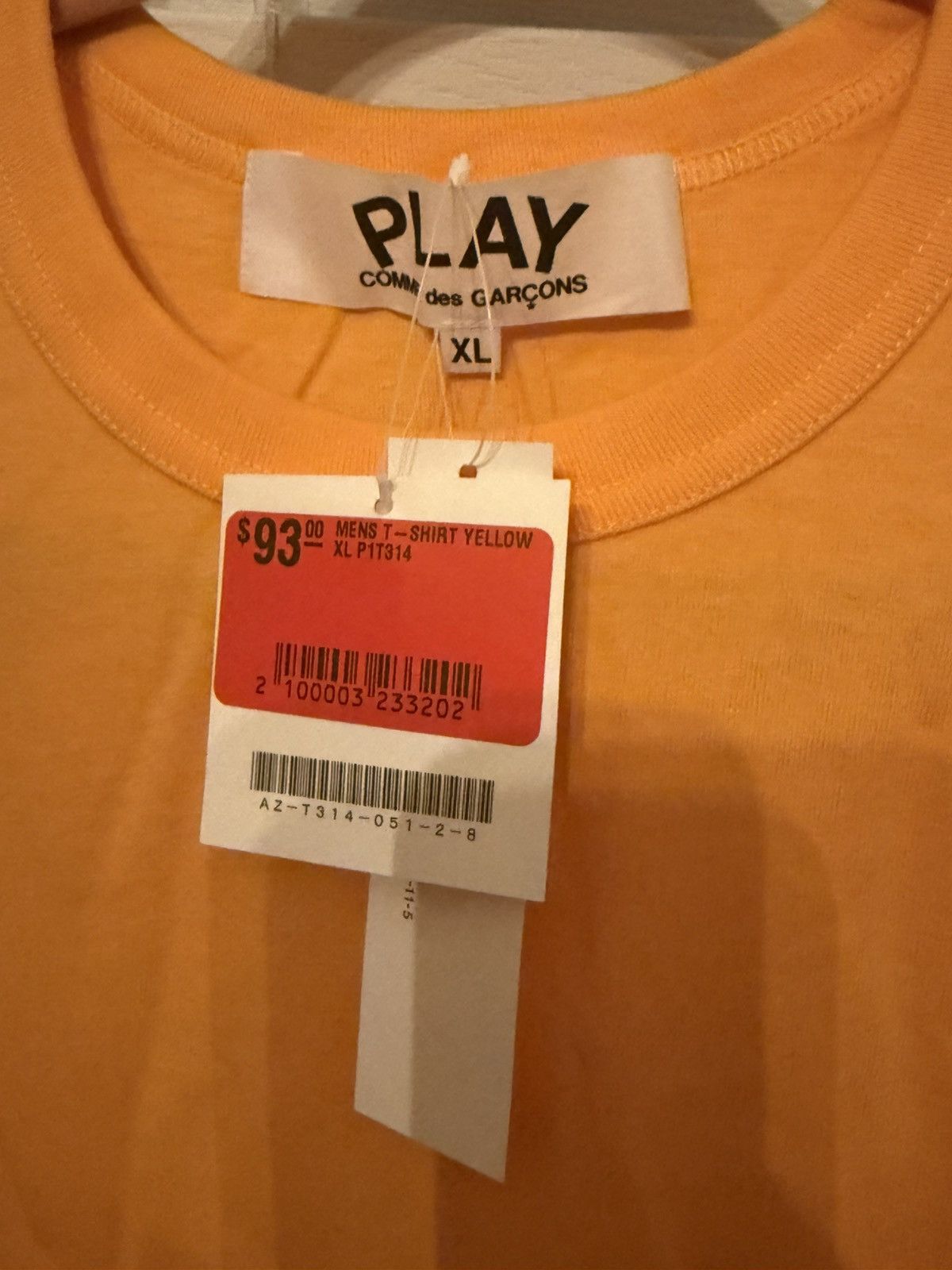Comme des Garcons PLAY Cdg play short sleeve Size US XL / EU 56 / 4 - 2 Thumbnail