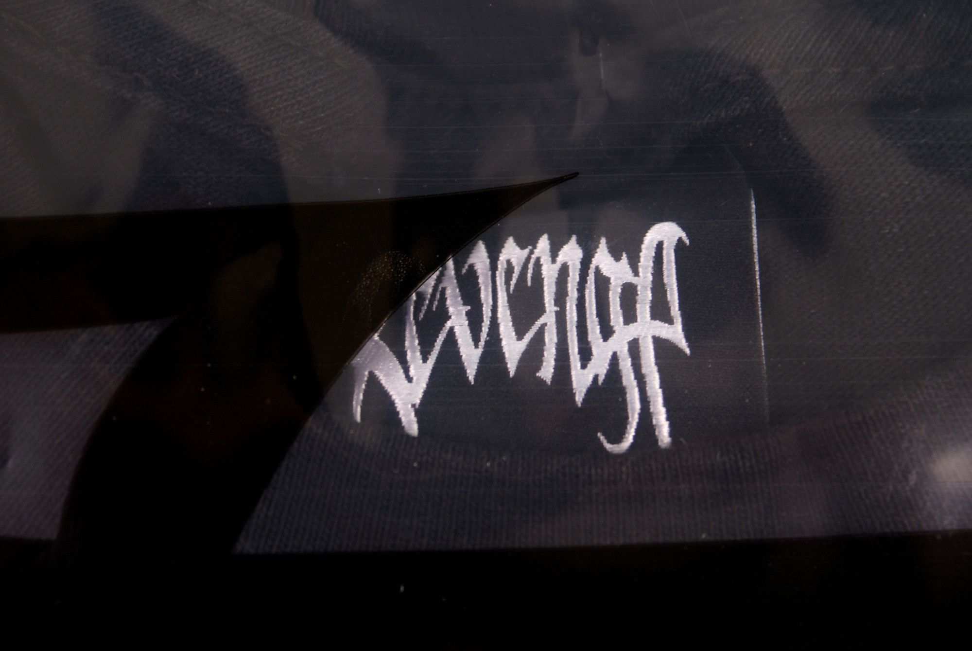 Revenge 2025 Revenge OUTLINE ARCH LOGO Short Sleeve Tee Black Red Size US XXL / EU 58 / 5 - 3 Thumbnail