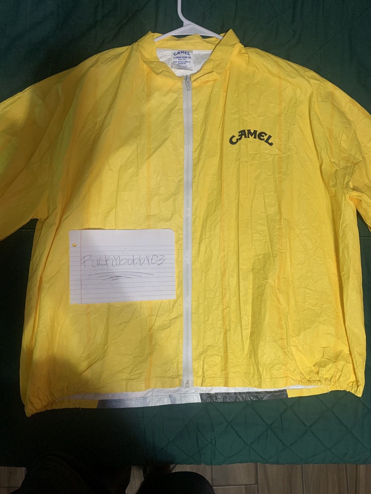 Vintage Camel rain jacket Grailed
