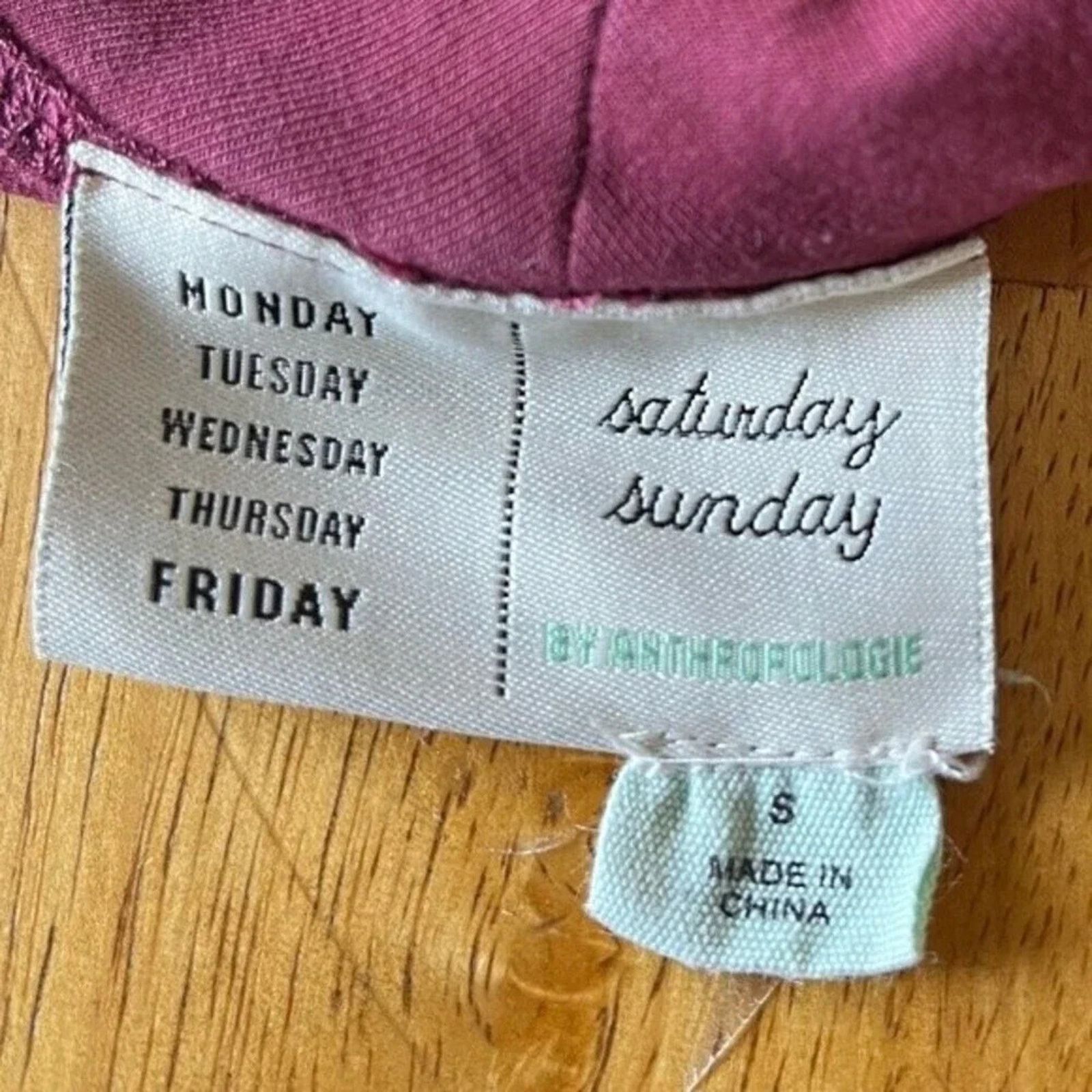 Anthropologie Saturday Sunday by Anthropologie leggings, size Small. Size 27" / US 4 / IT 40 - 3 Thumbnail