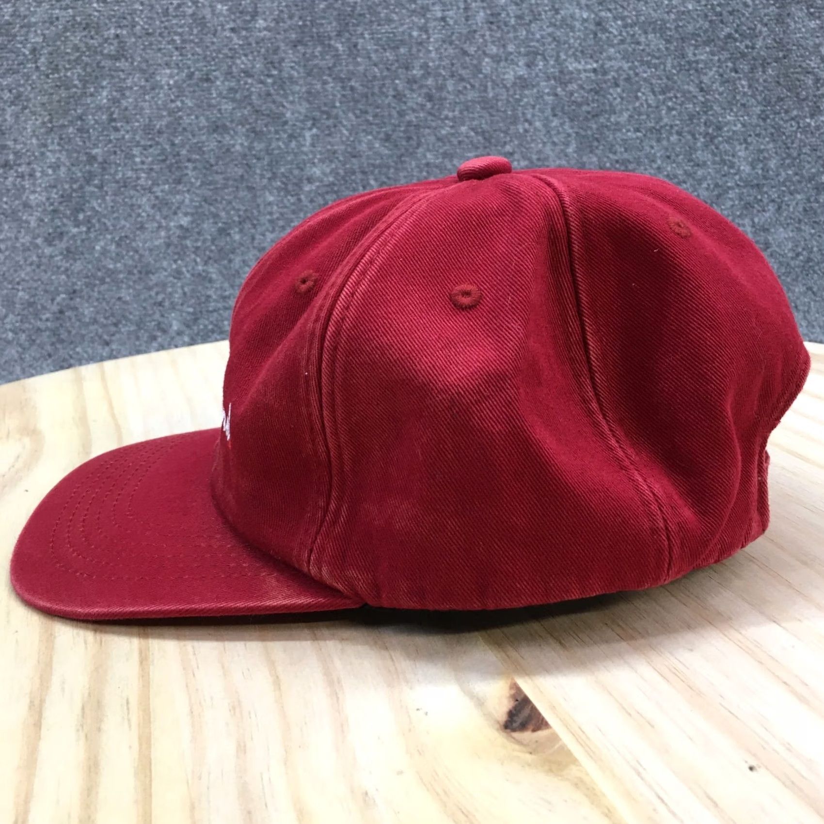 Vintage Nike Shirt Hat Mens One Size Red Embroidered Logo Baseball Cap Size ONE SIZE - 4 Thumbnail